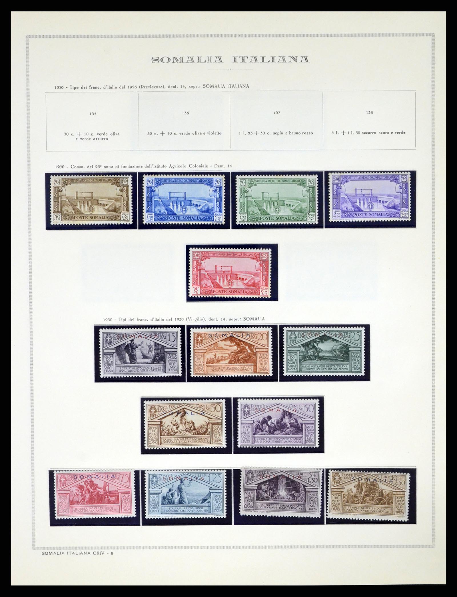 38090 053 - Stamp collection 38090 Italian Colonies 1903-1960.