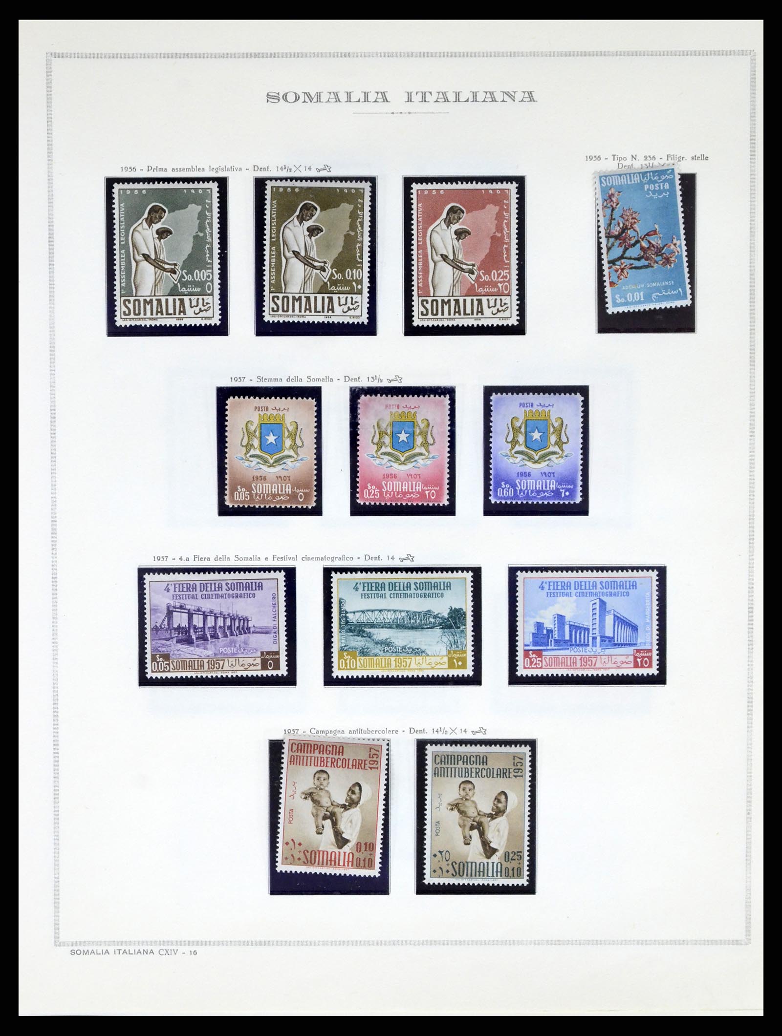 38090 059 - Postzegelverzameling 38090 Italiaanse kolonin 1903-1960.