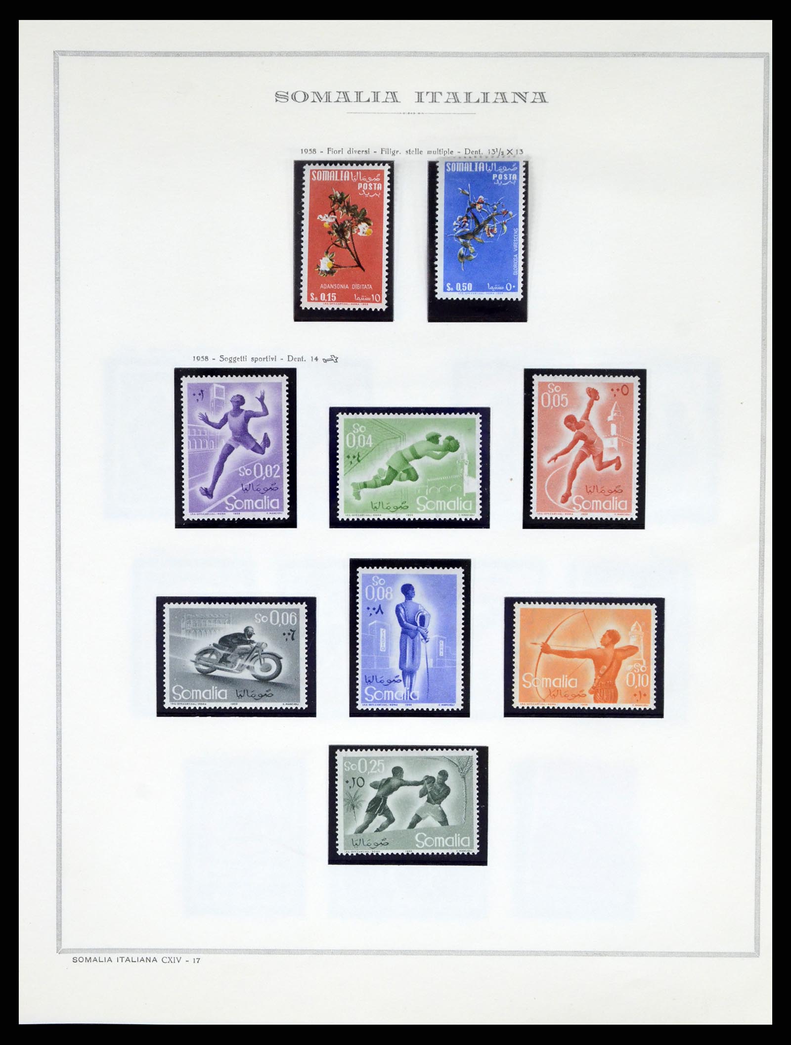 38090 060 - Postzegelverzameling 38090 Italiaanse kolonin 1903-1960.
