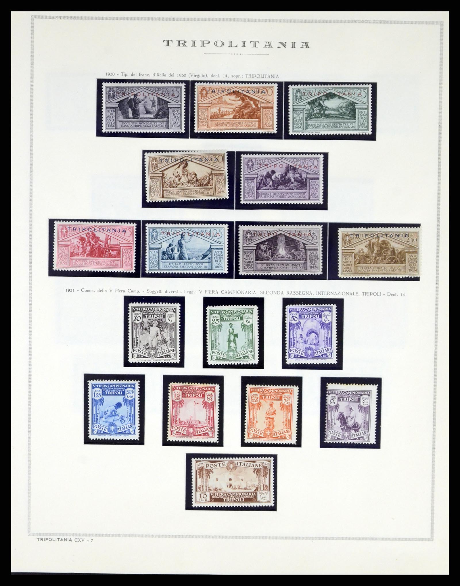 38090 082 - Postzegelverzameling 38090 Italiaanse kolonin 1903-1960.