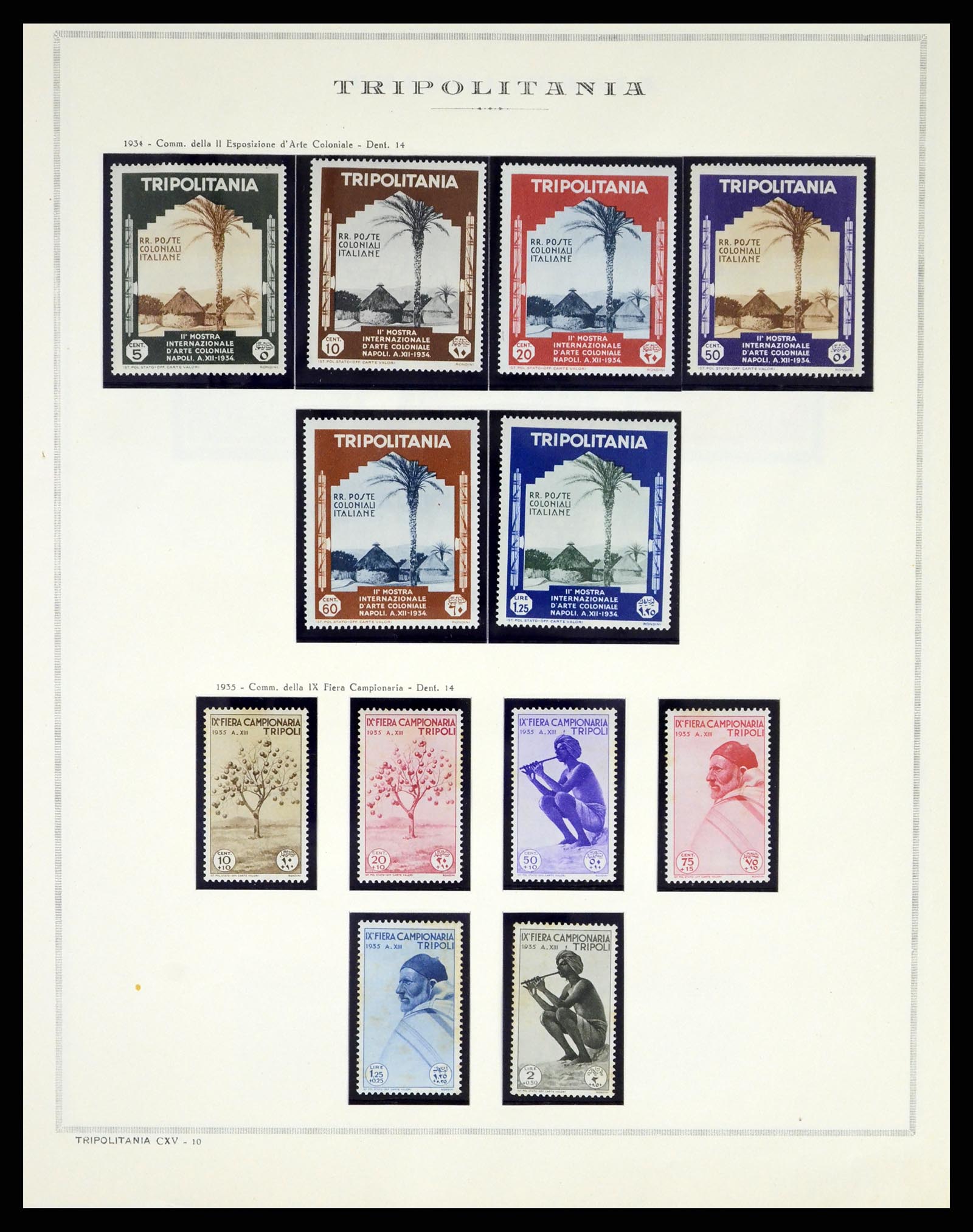 38090 085 - Postzegelverzameling 38090 Italiaanse kolonin 1903-1960.