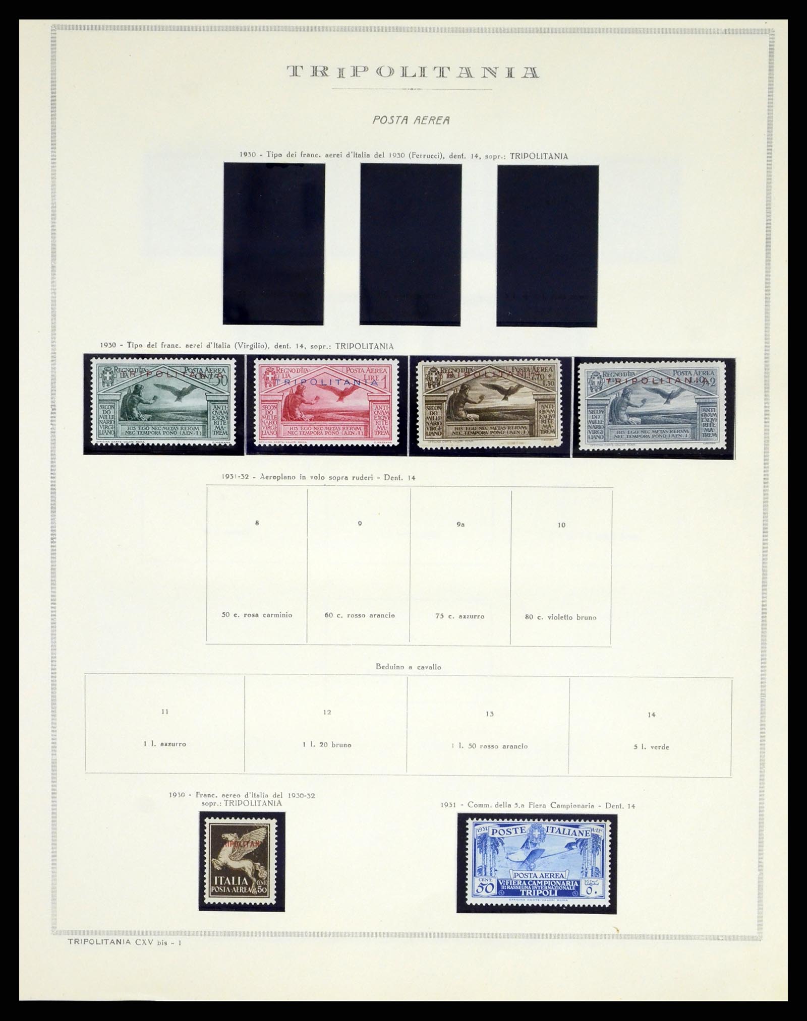 38090 087 - Postzegelverzameling 38090 Italiaanse kolonin 1903-1960.
