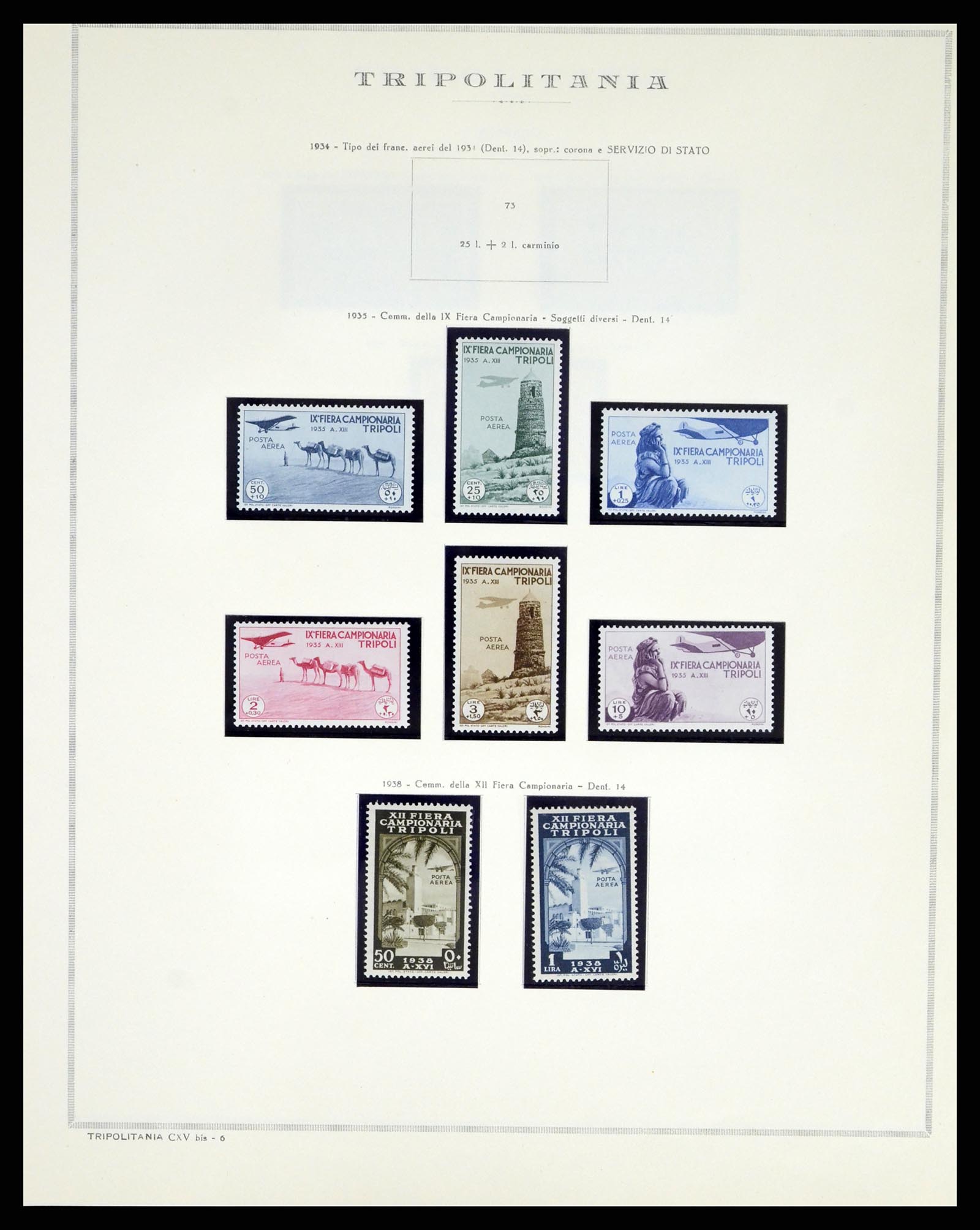 38090 092 - Postzegelverzameling 38090 Italiaanse kolonin 1903-1960.