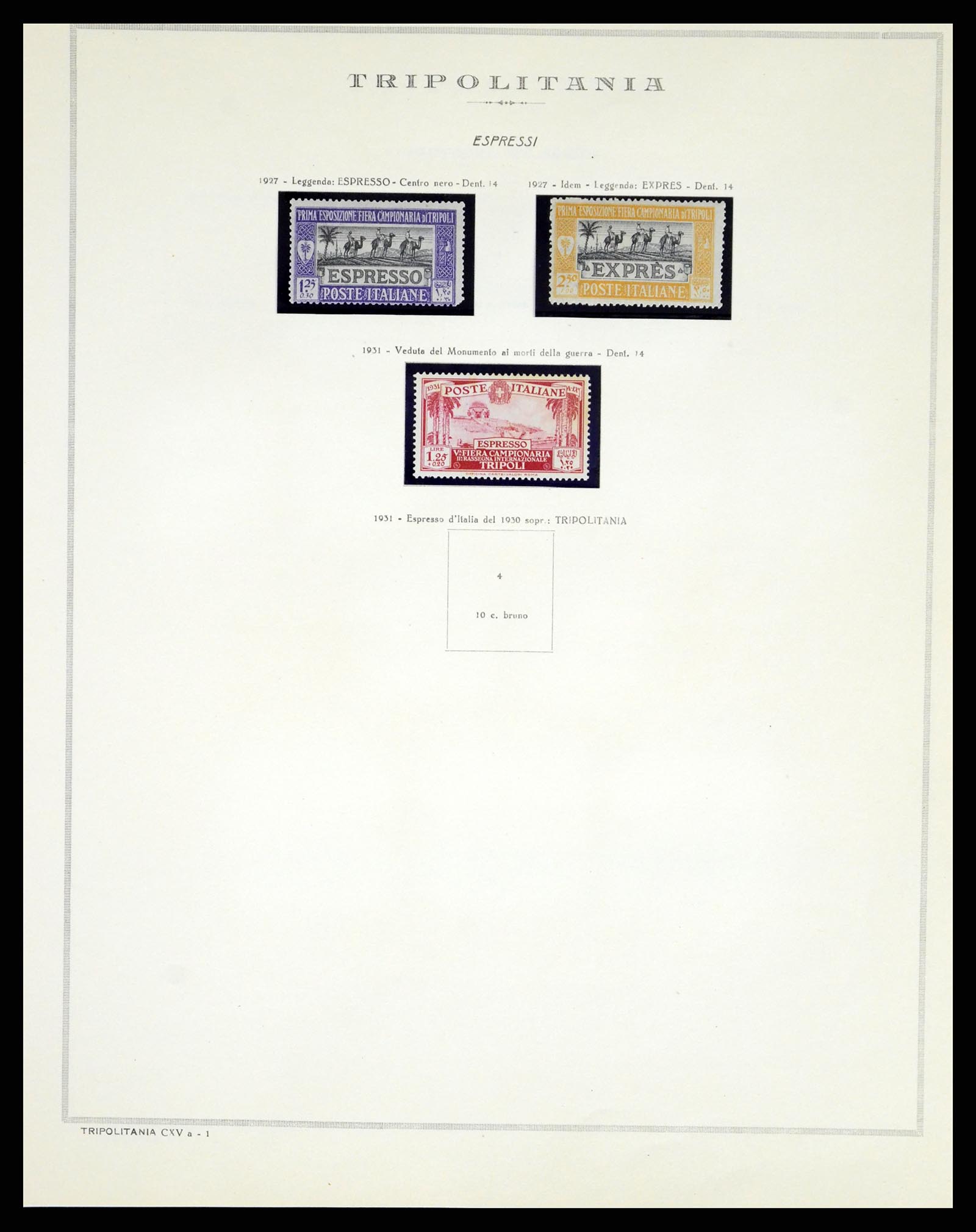 38090 093 - Postzegelverzameling 38090 Italiaanse kolonin 1903-1960.