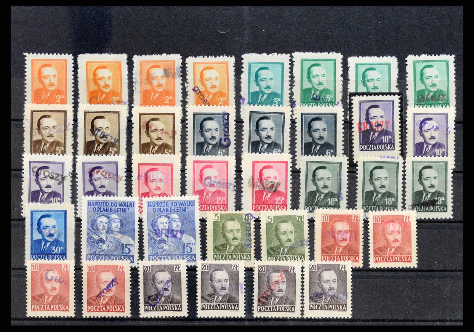 38093 0005 - Postzegelverzameling 38093 Polen 1918-1980.
