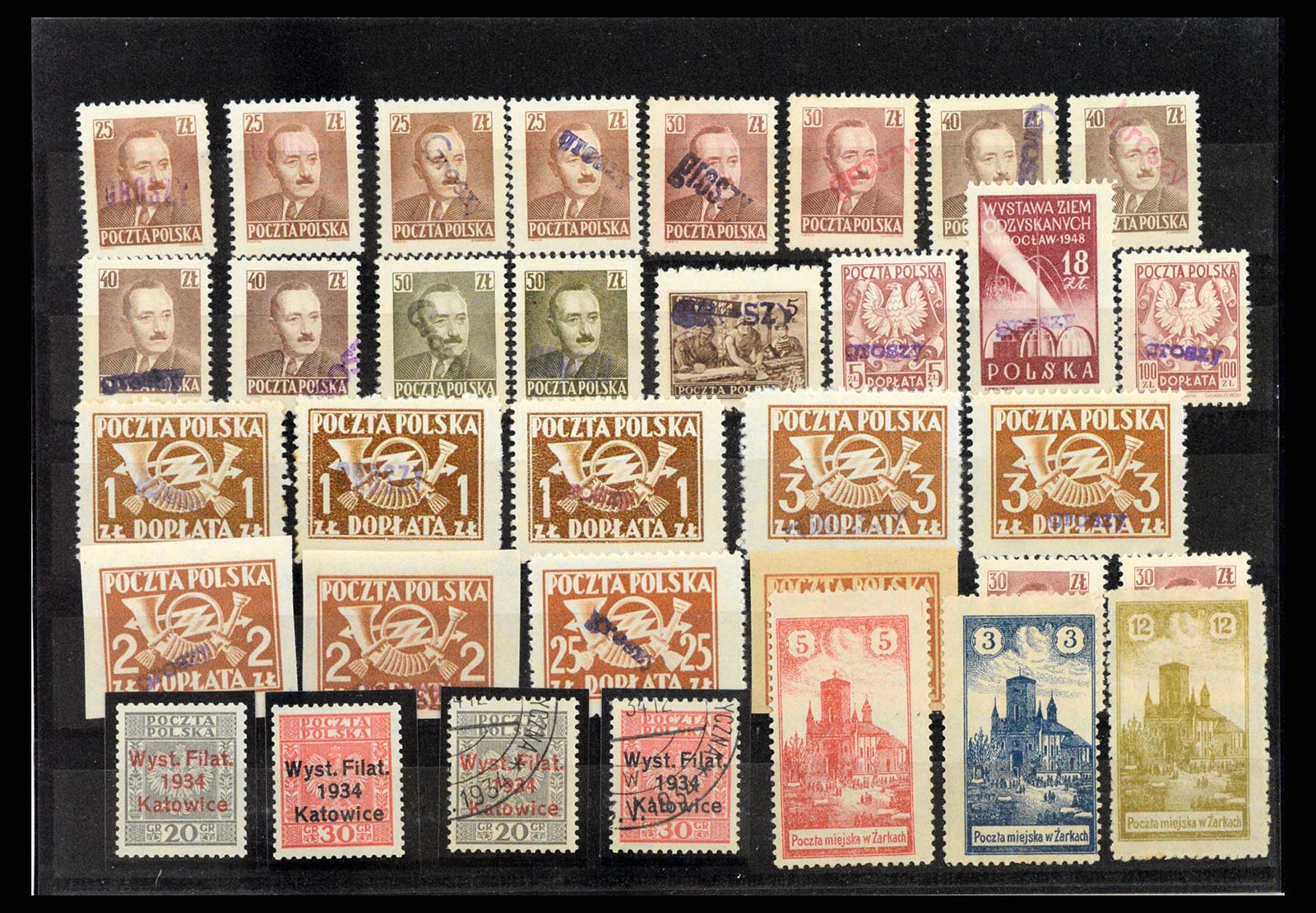 38093 0009 - Postzegelverzameling 38093 Polen 1918-1980.
