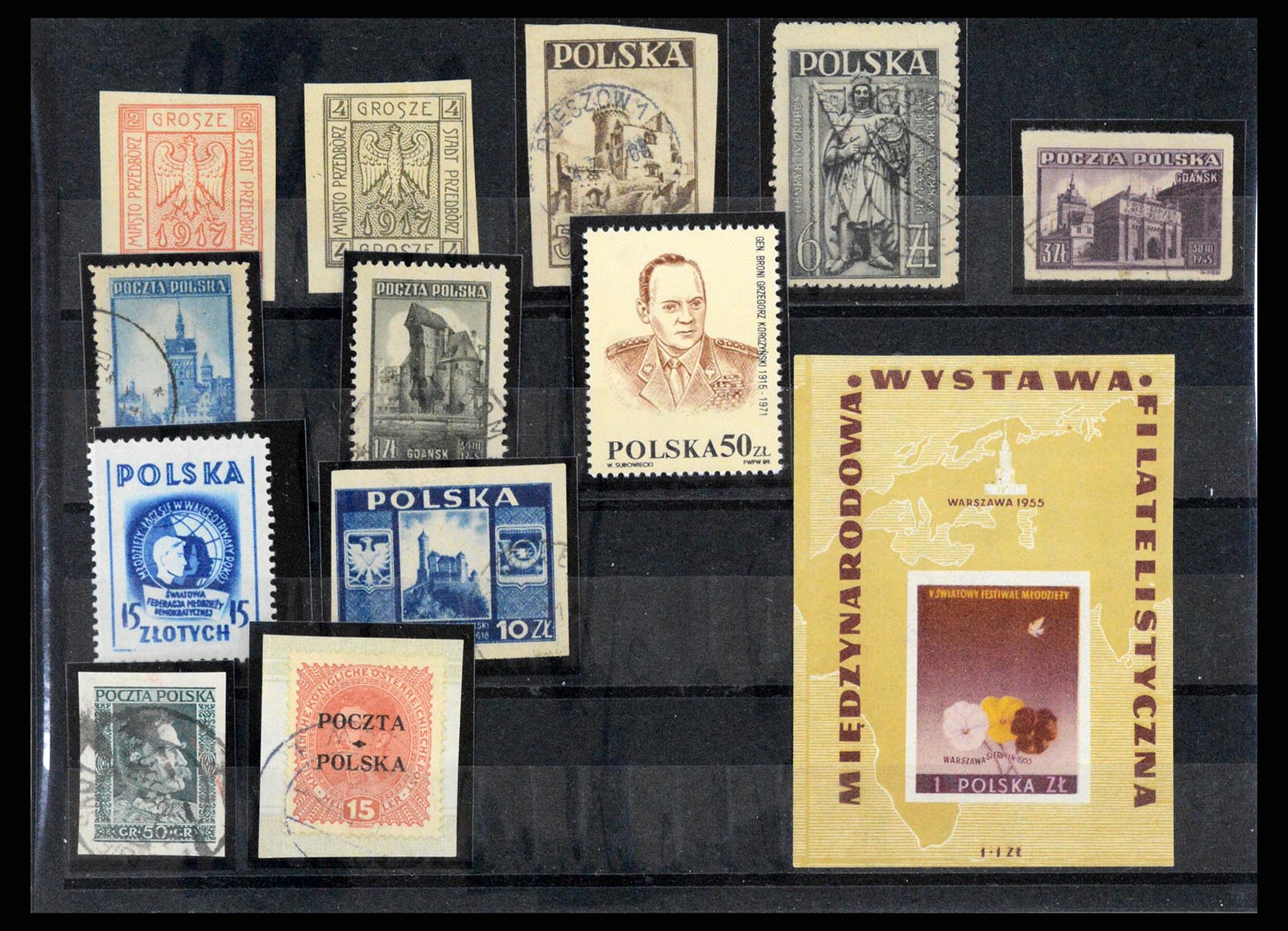 38093 0010 - Stamp collection 38093 Poland 1918-1980.