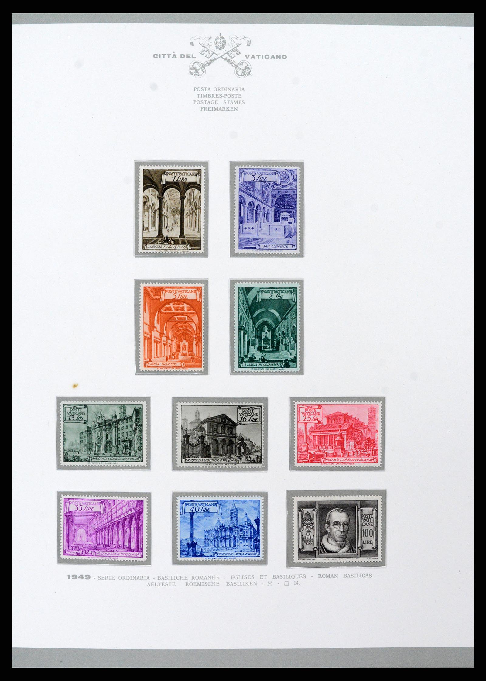 38098 013 - Postzegelverzameling 38098 Vaticaan 1929-1979.