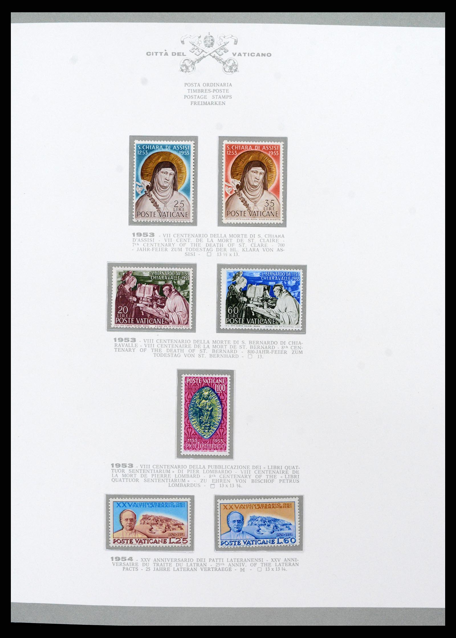 38098 018 - Postzegelverzameling 38098 Vaticaan 1929-1979.