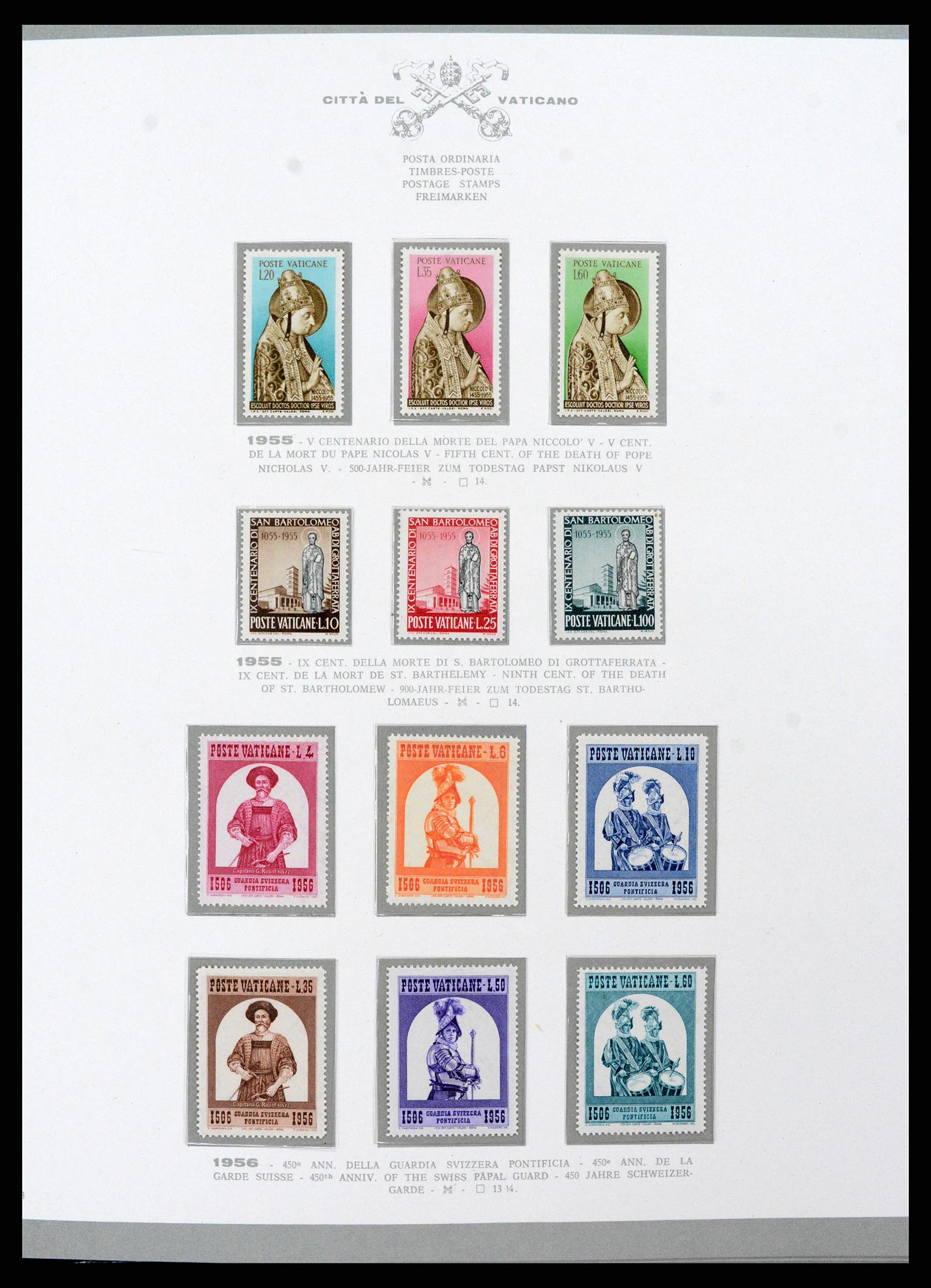 38098 021 - Postzegelverzameling 38098 Vaticaan 1929-1979.