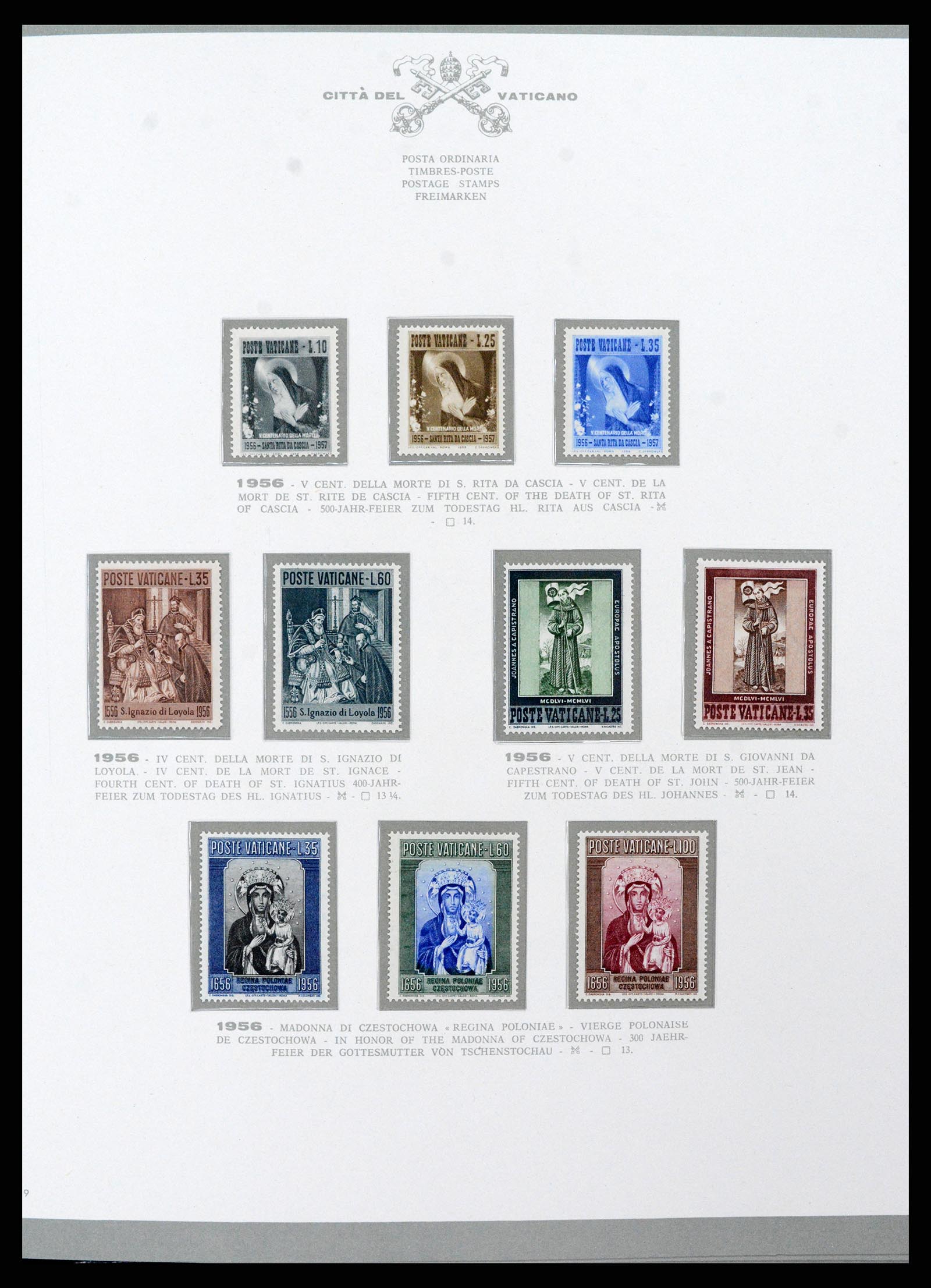 38098 022 - Postzegelverzameling 38098 Vaticaan 1929-1979.