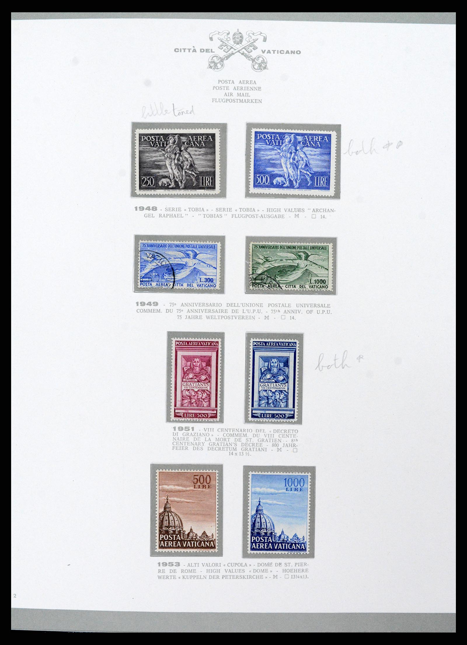 38098 028 - Postzegelverzameling 38098 Vaticaan 1929-1979.