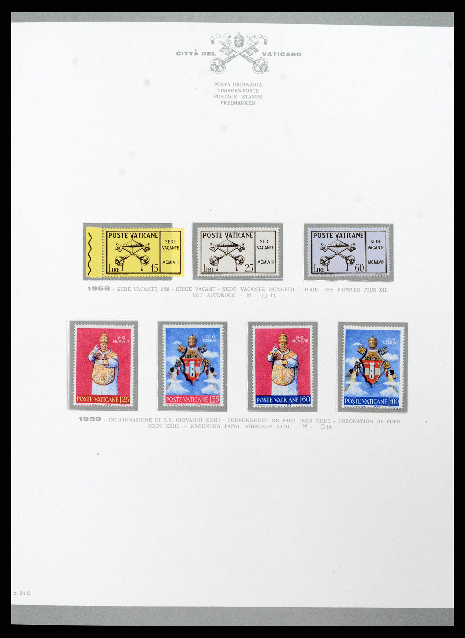 38098 031 - Postzegelverzameling 38098 Vaticaan 1929-1979.