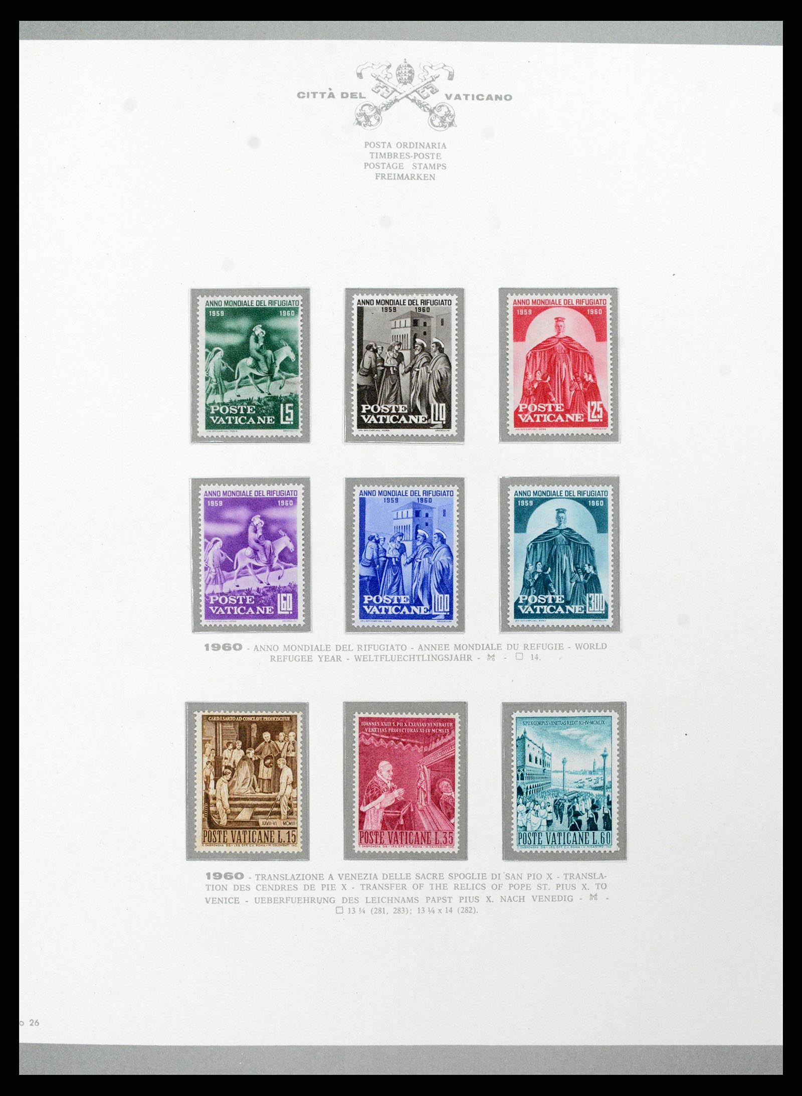 38098 034 - Postzegelverzameling 38098 Vaticaan 1929-1979.