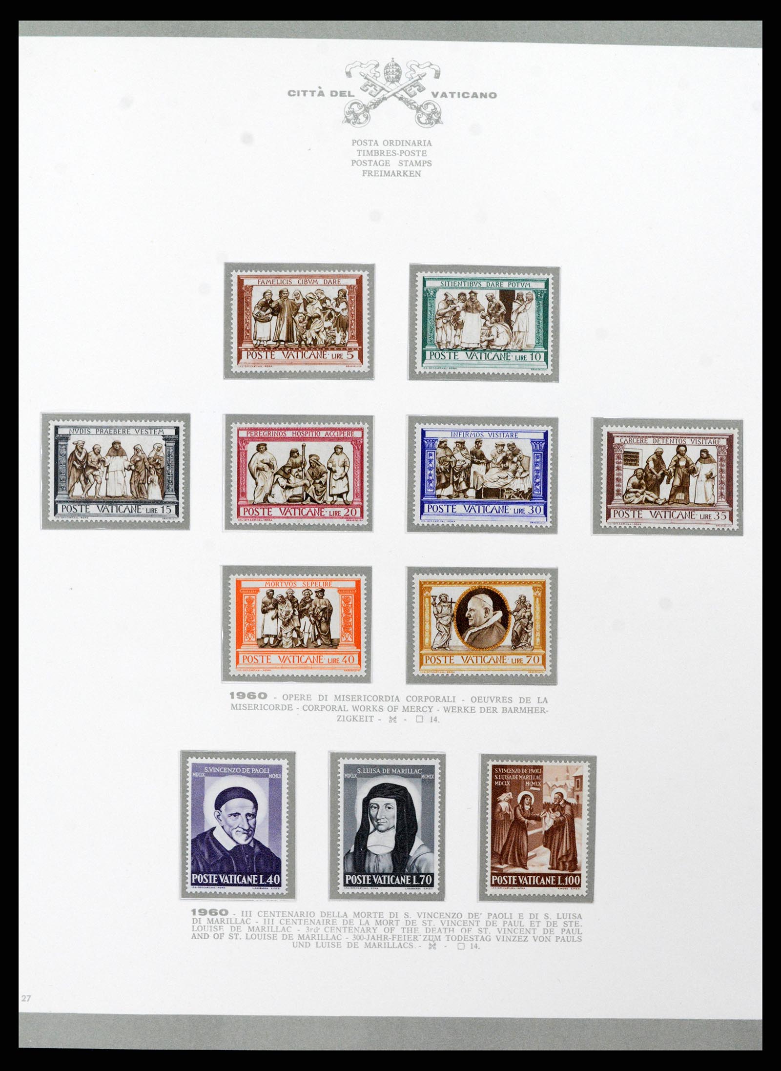 38098 035 - Postzegelverzameling 38098 Vaticaan 1929-1979.