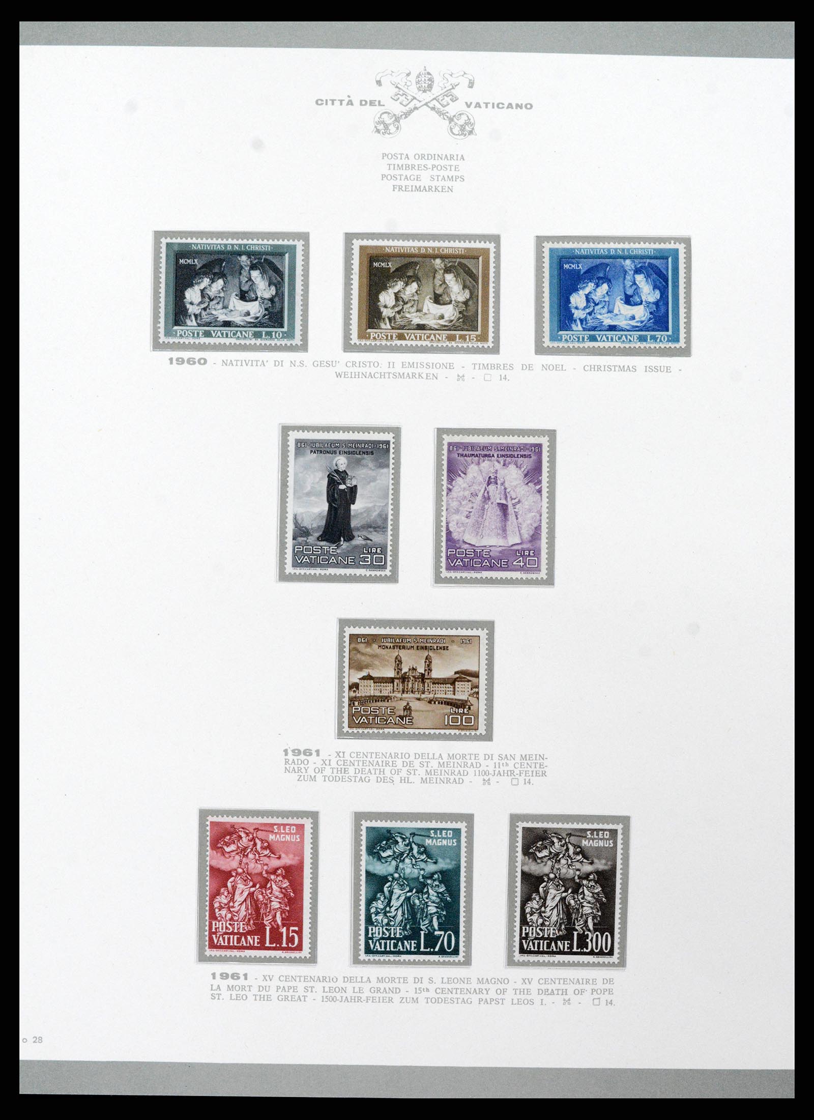 38098 037 - Stamp collection 38098 Vatican 1929-1979.