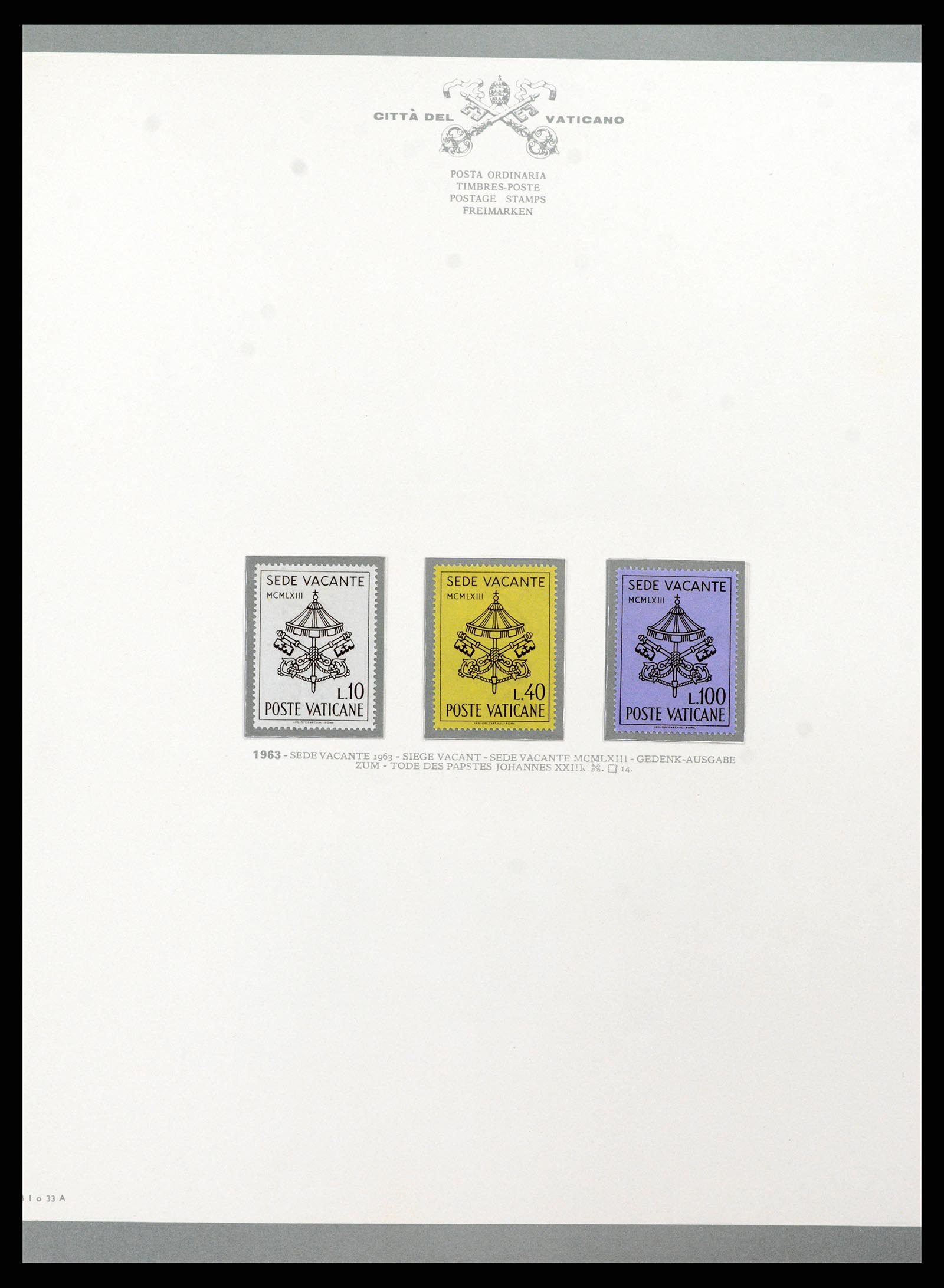 38098 043 - Stamp collection 38098 Vatican 1929-1979.