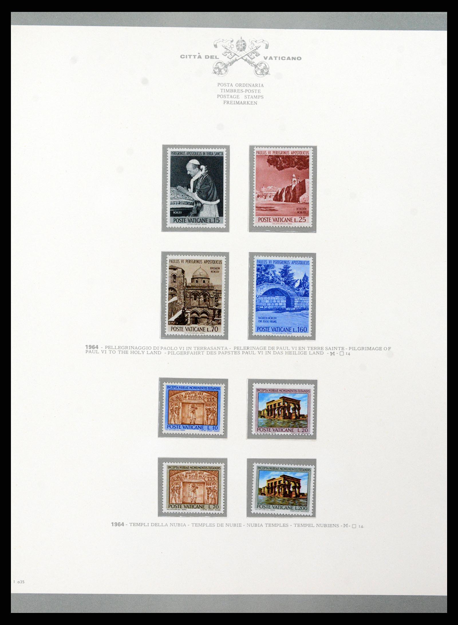 38098 045 - Postzegelverzameling 38098 Vaticaan 1929-1979.