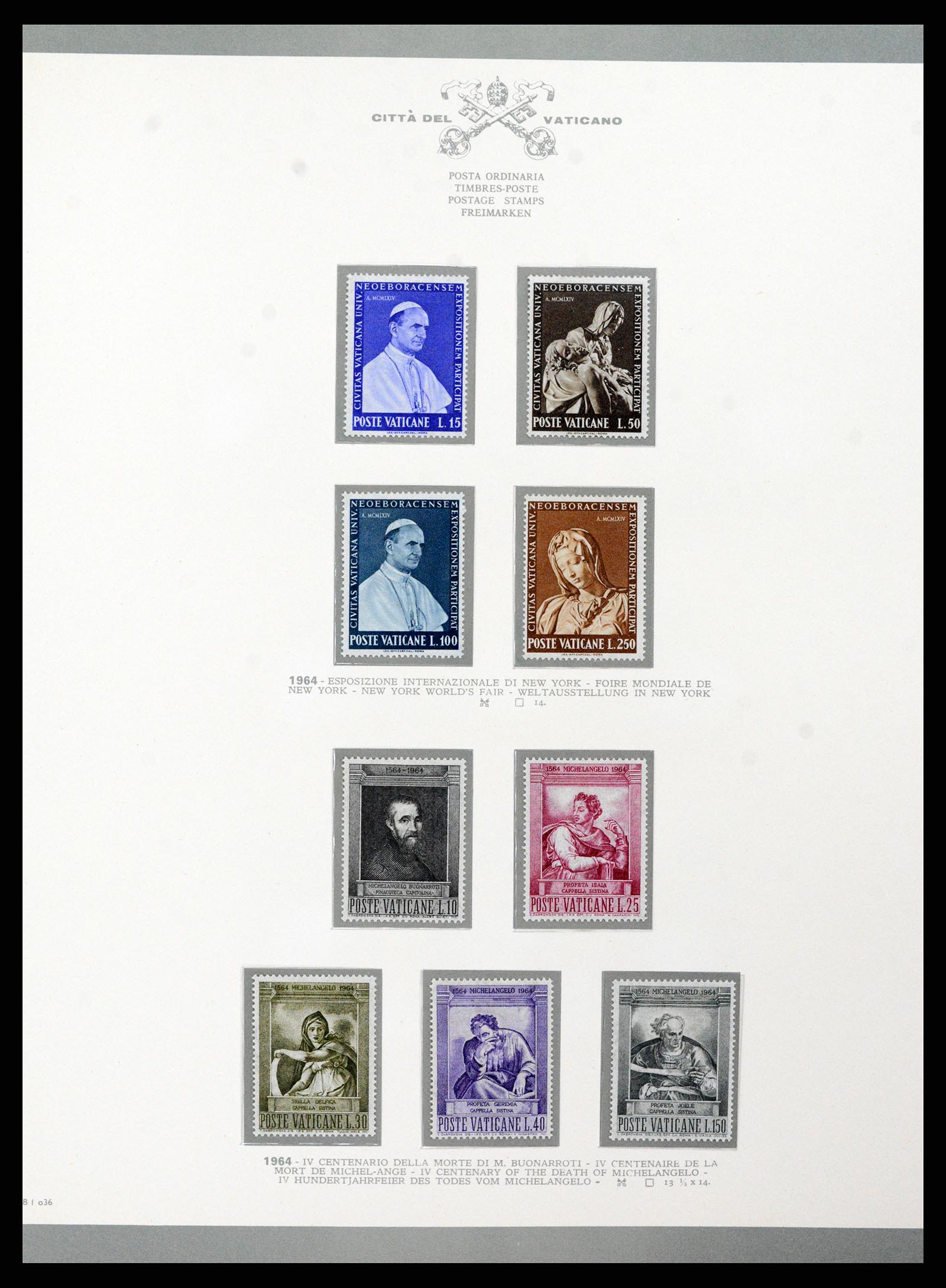 38098 046 - Postzegelverzameling 38098 Vaticaan 1929-1979.