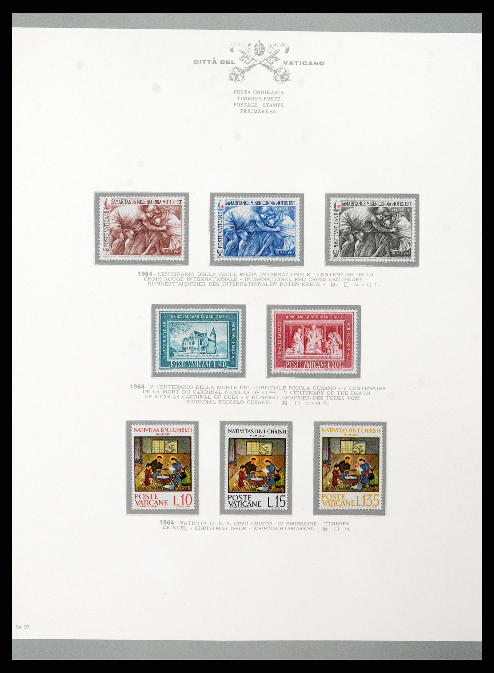 38098 047 - Postzegelverzameling 38098 Vaticaan 1929-1979.
