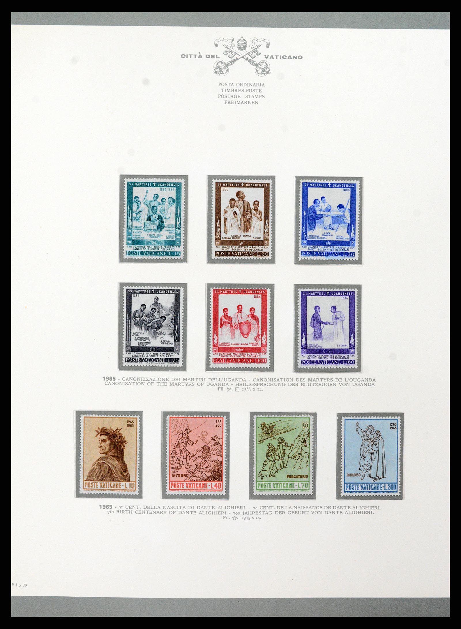 38098 049 - Stamp collection 38098 Vatican 1929-1979.