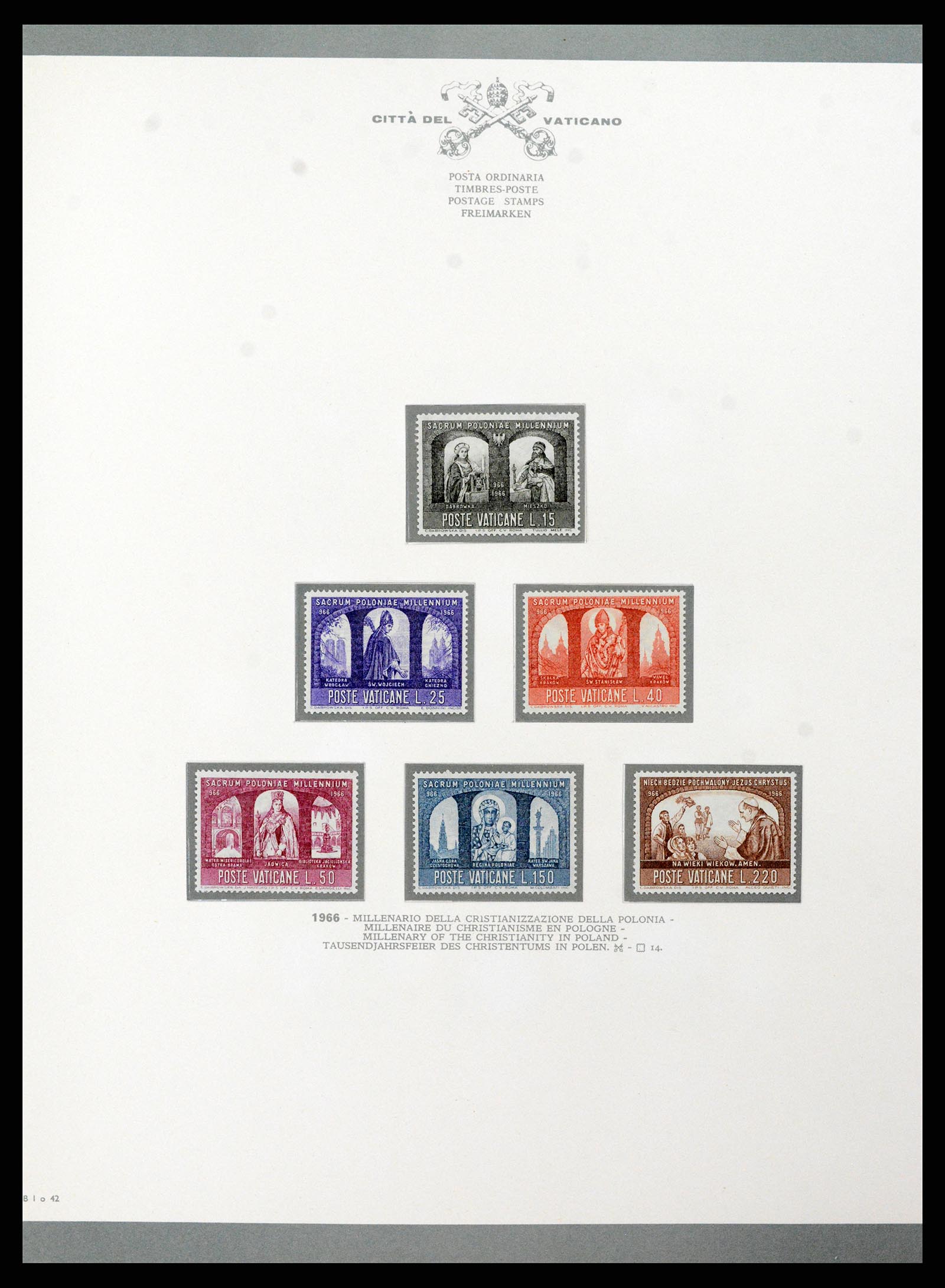 38098 052 - Postzegelverzameling 38098 Vaticaan 1929-1979.