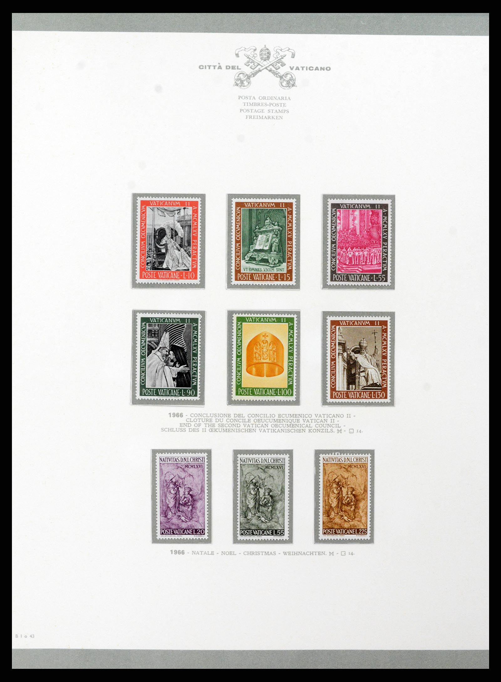 38098 053 - Postzegelverzameling 38098 Vaticaan 1929-1979.