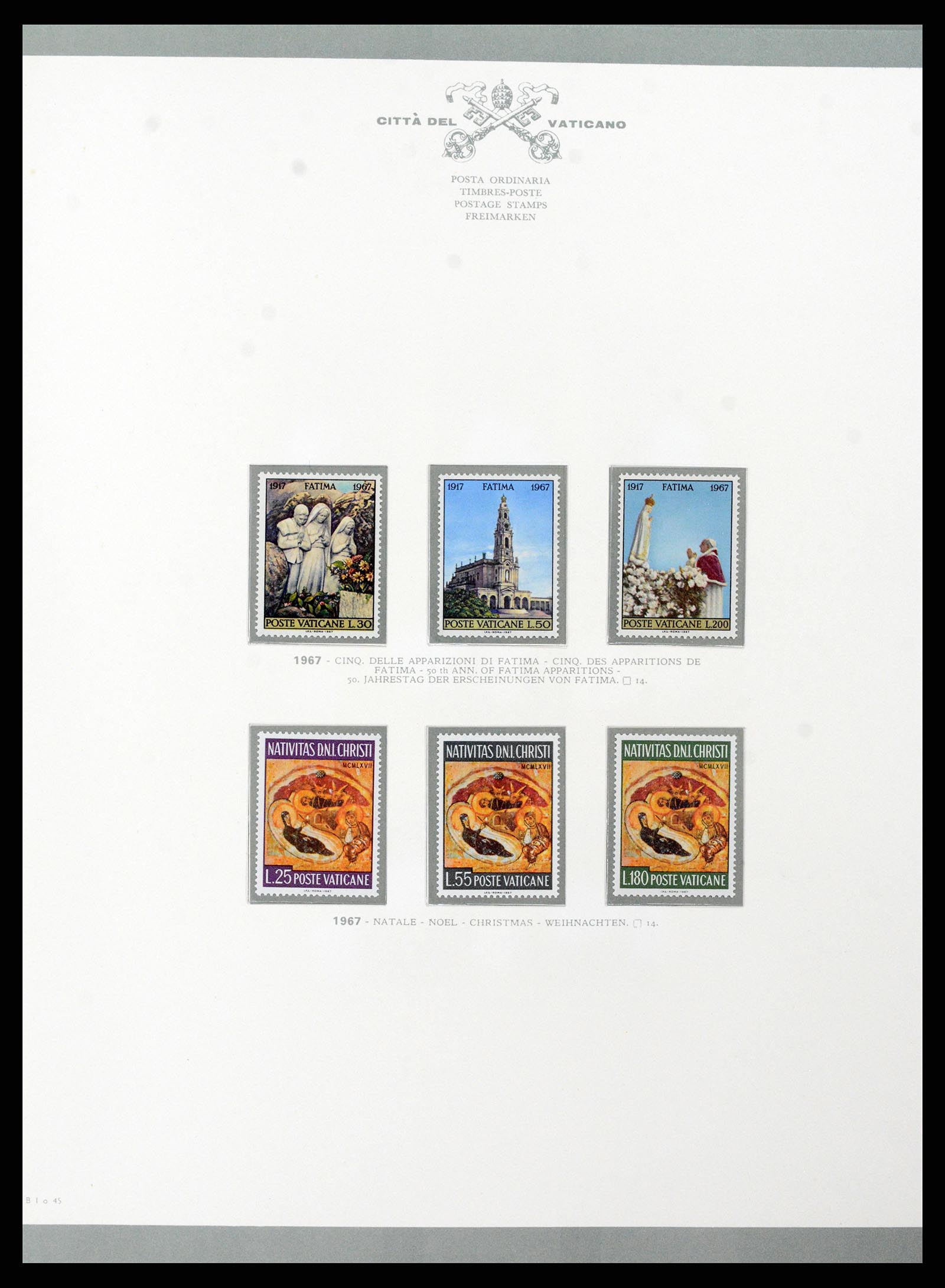 38098 055 - Postzegelverzameling 38098 Vaticaan 1929-1979.