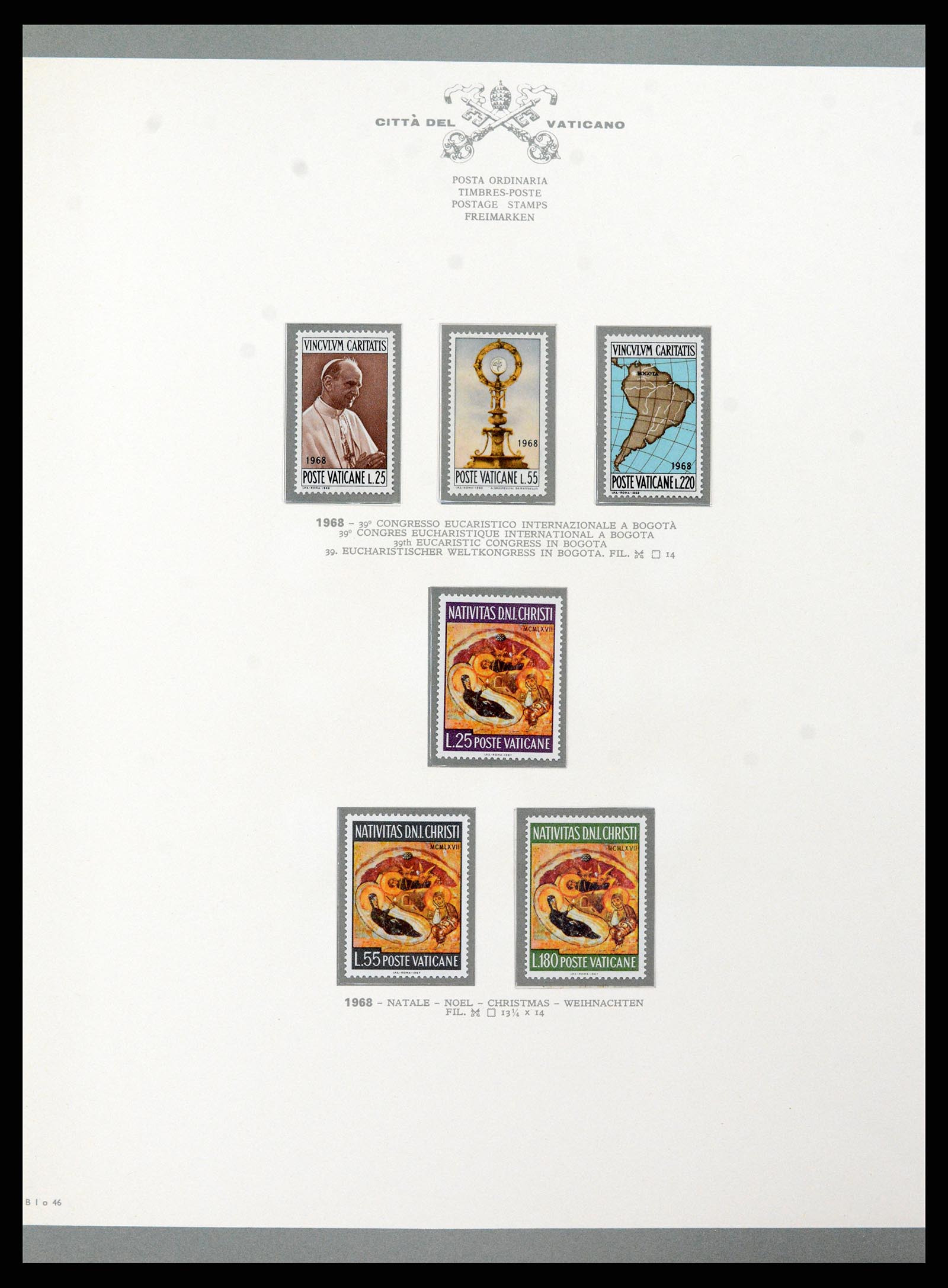 38098 056 - Postzegelverzameling 38098 Vaticaan 1929-1979.