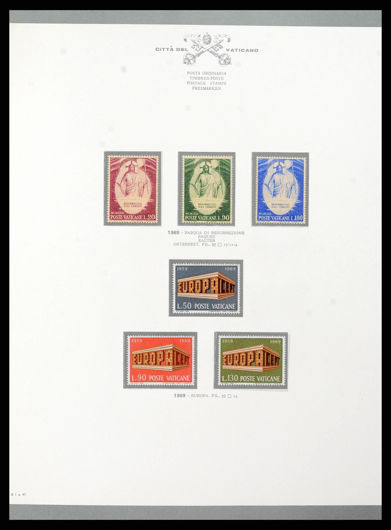 38098 057 - Postzegelverzameling 38098 Vaticaan 1929-1979.