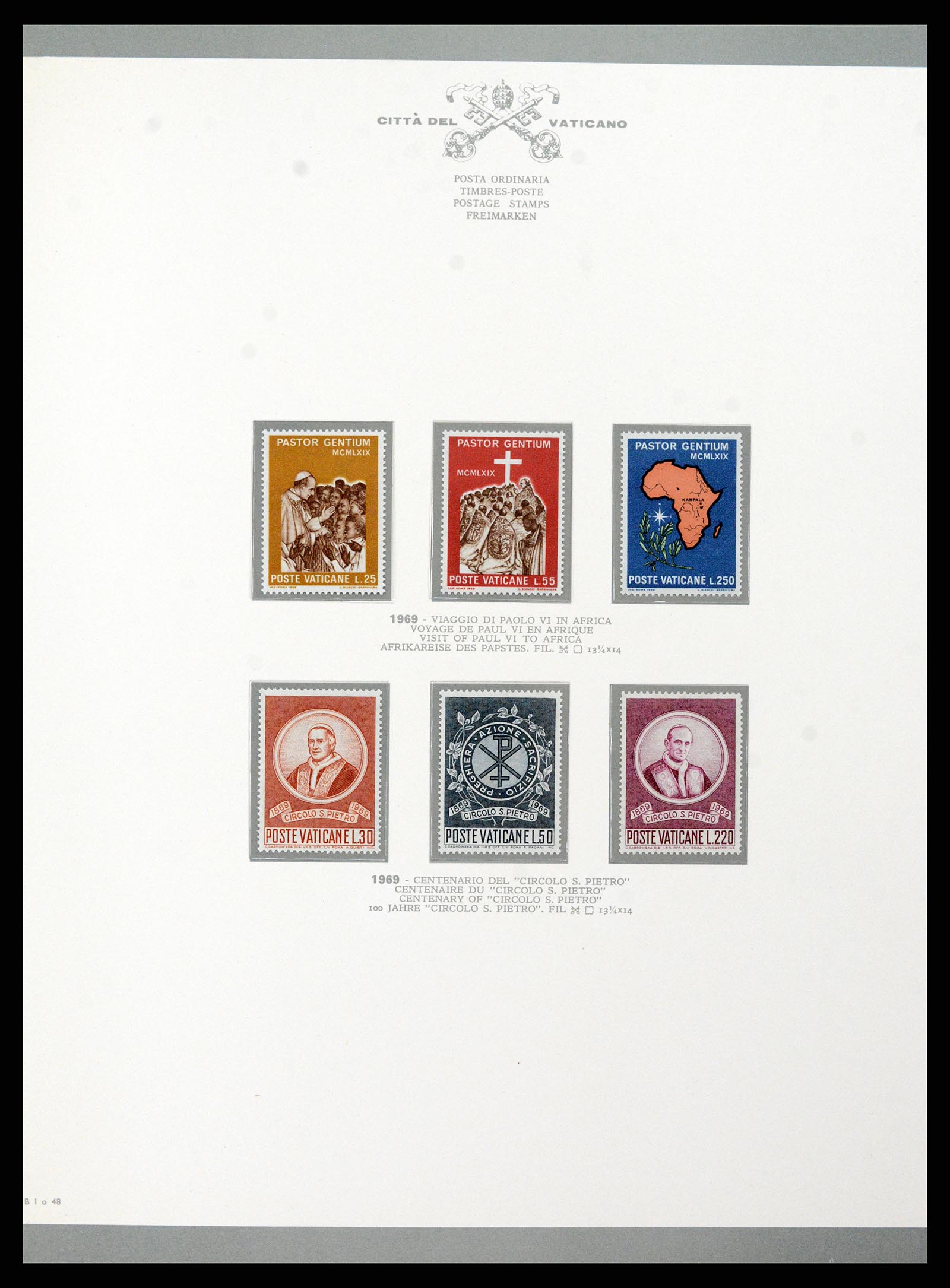 38098 058 - Postzegelverzameling 38098 Vaticaan 1929-1979.