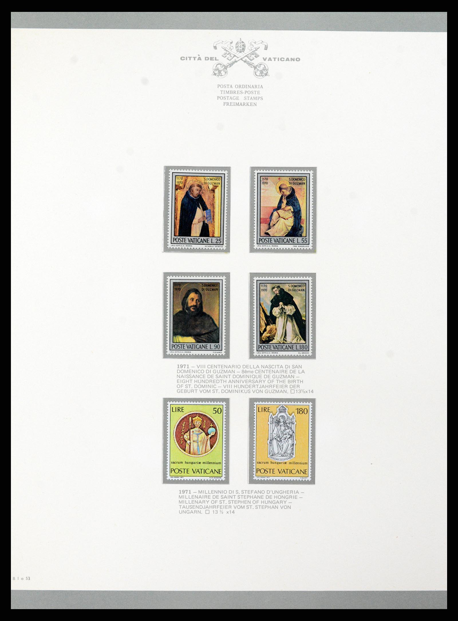 38098 062 - Stamp collection 38098 Vatican 1929-1979.
