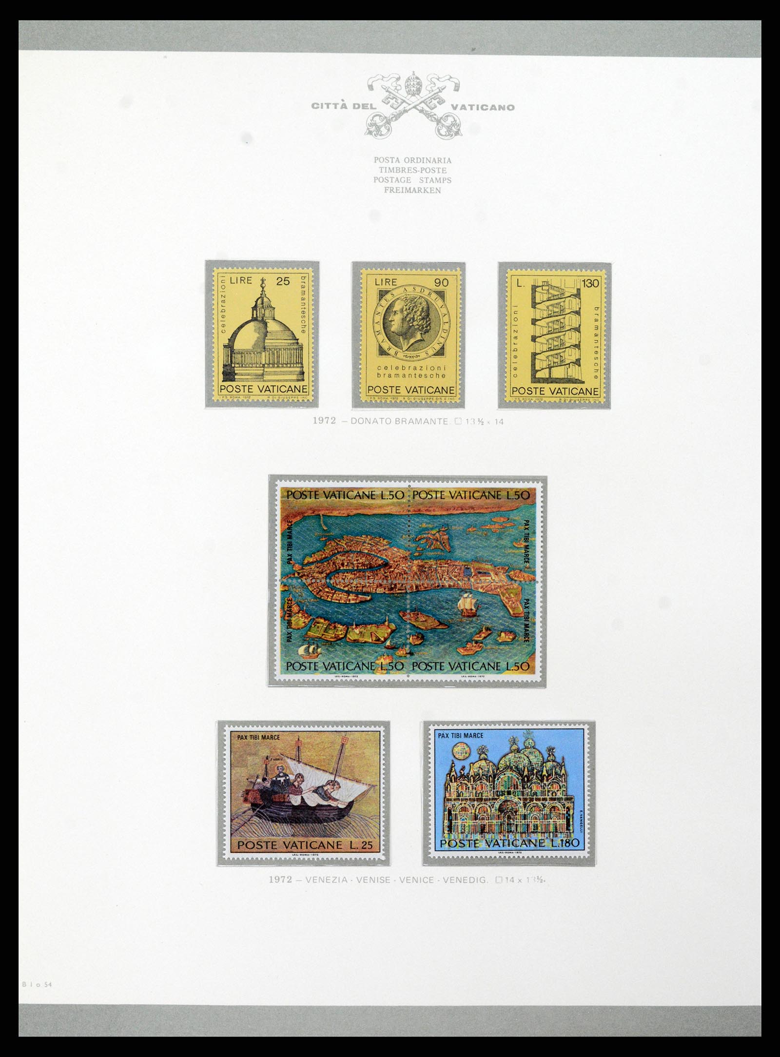 38098 063 - Stamp collection 38098 Vatican 1929-1979.