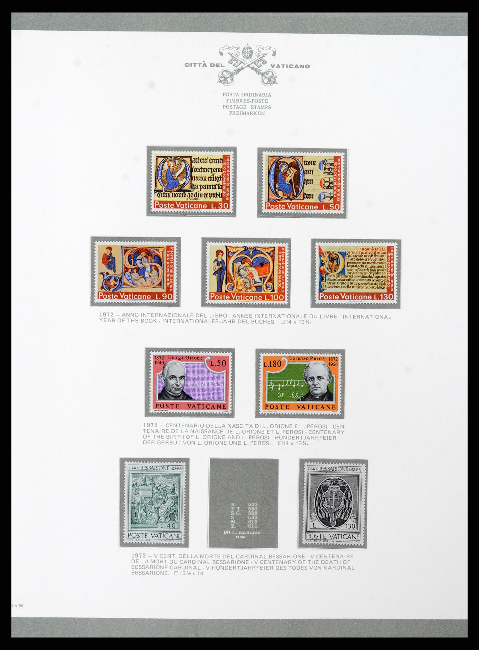 38098 065 - Stamp collection 38098 Vatican 1929-1979.