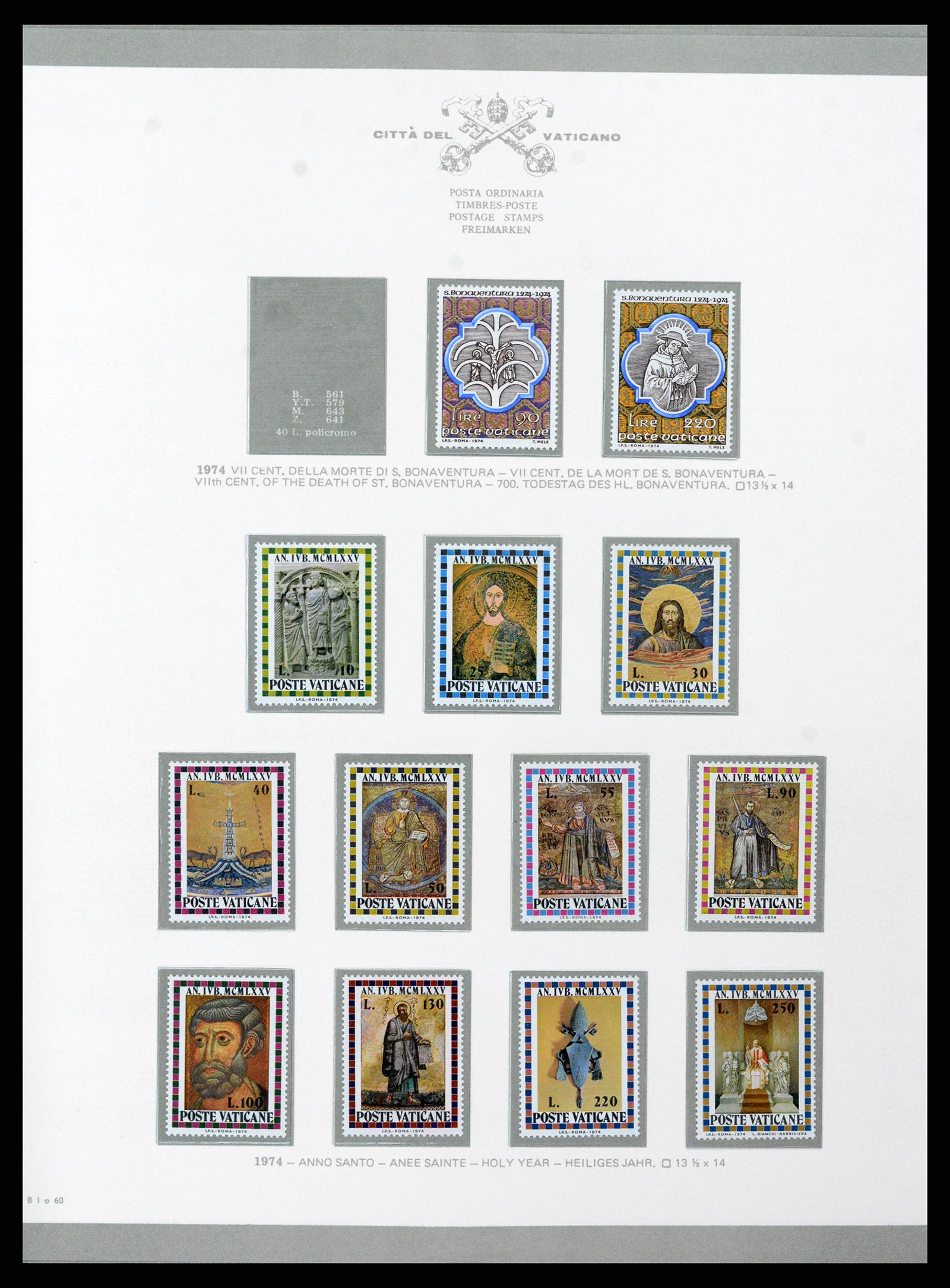 38098 069 - Stamp collection 38098 Vatican 1929-1979.