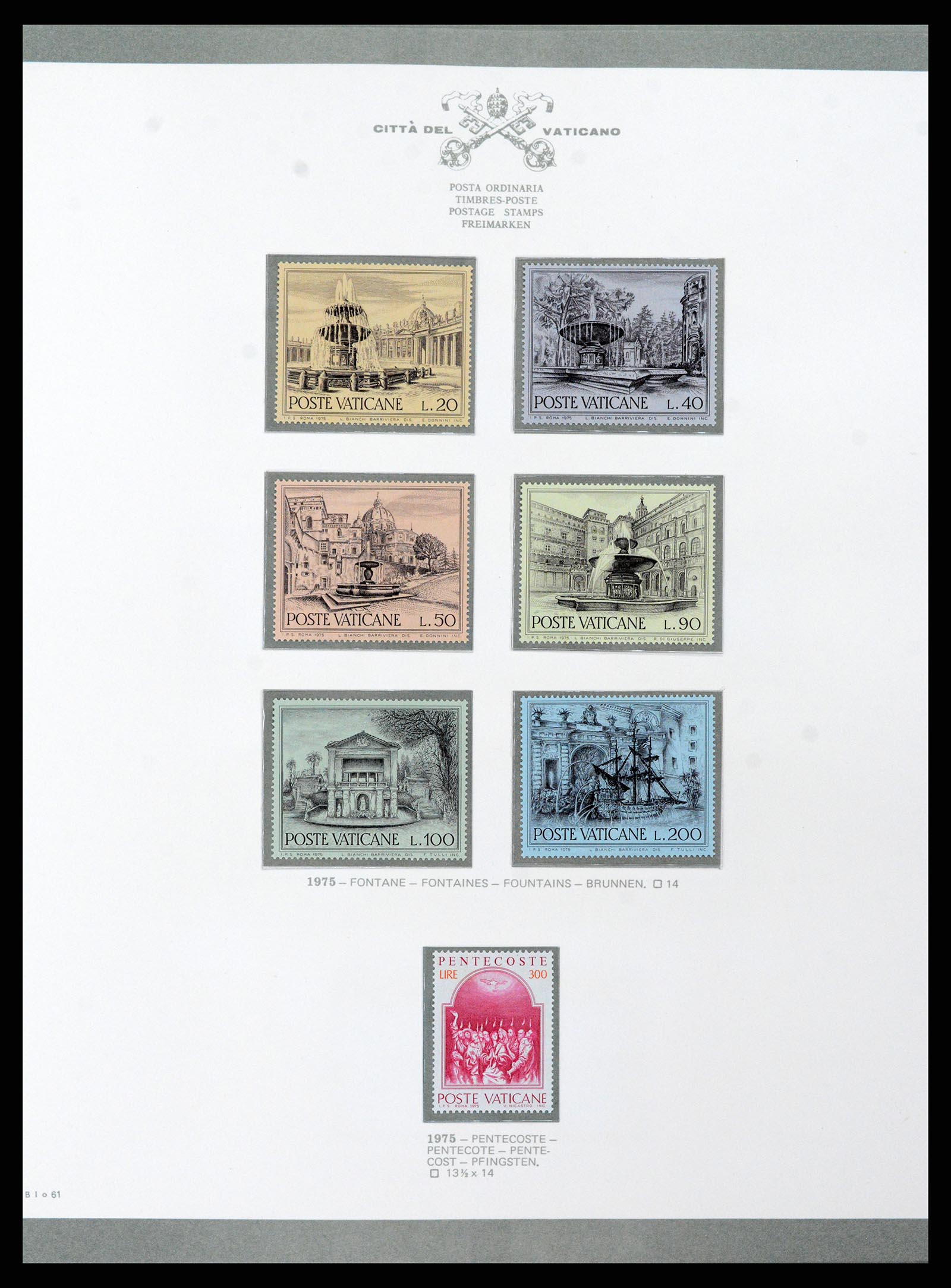 38098 070 - Stamp collection 38098 Vatican 1929-1979.