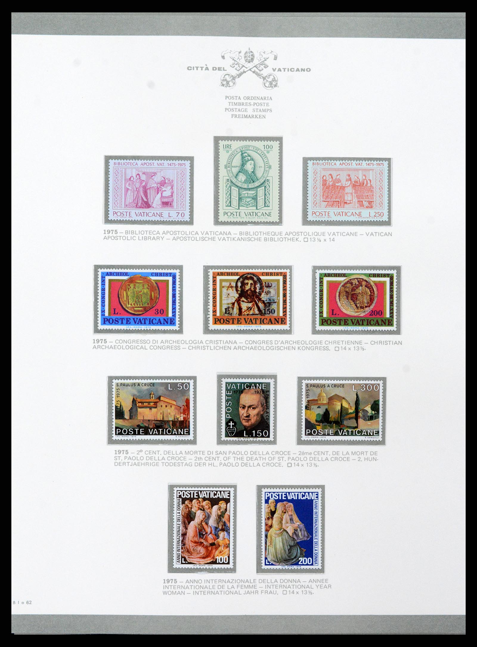 38098 071 - Stamp collection 38098 Vatican 1929-1979.