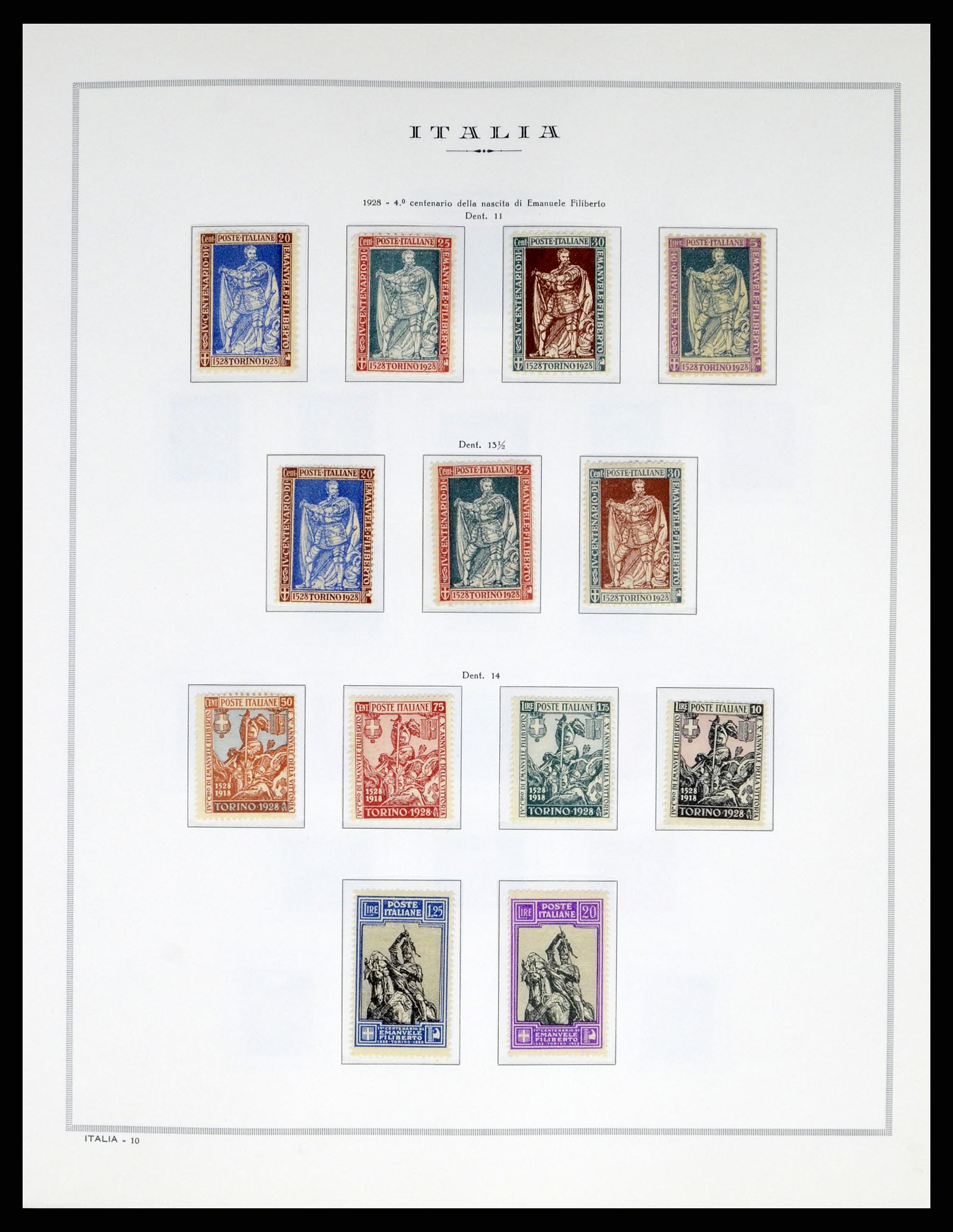 38106 0015 - Postzegelverzameling 38106 Italië 1878-1944.