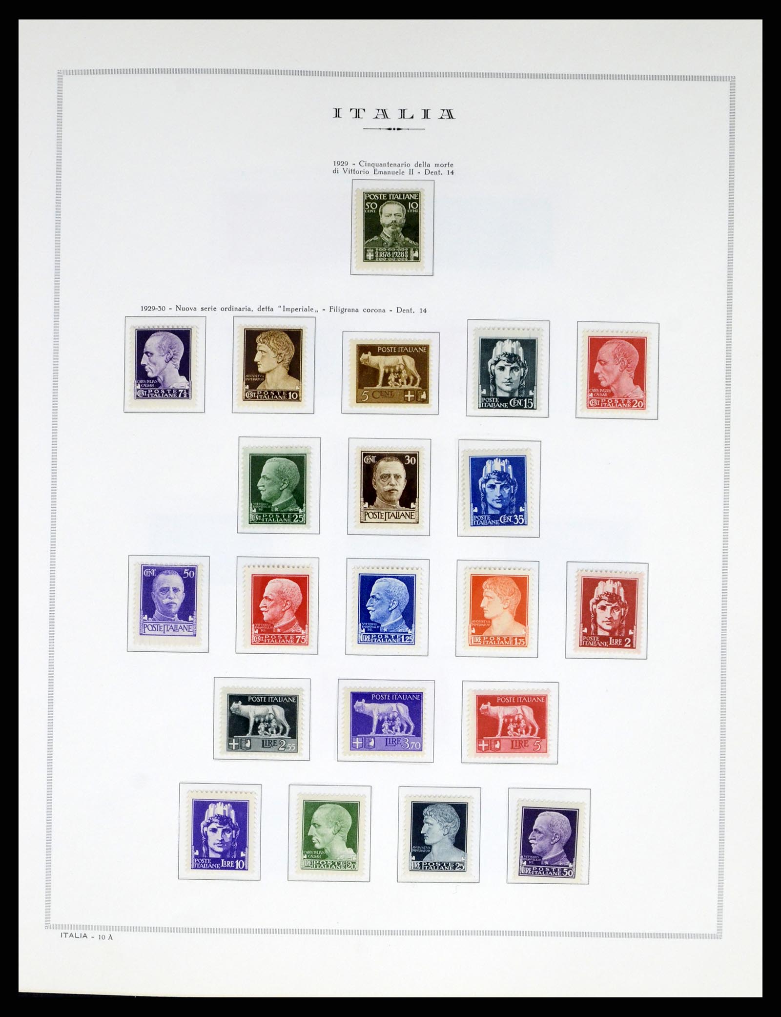 38106 0016 - Stamp collection 38106 Italy 1878-1944.