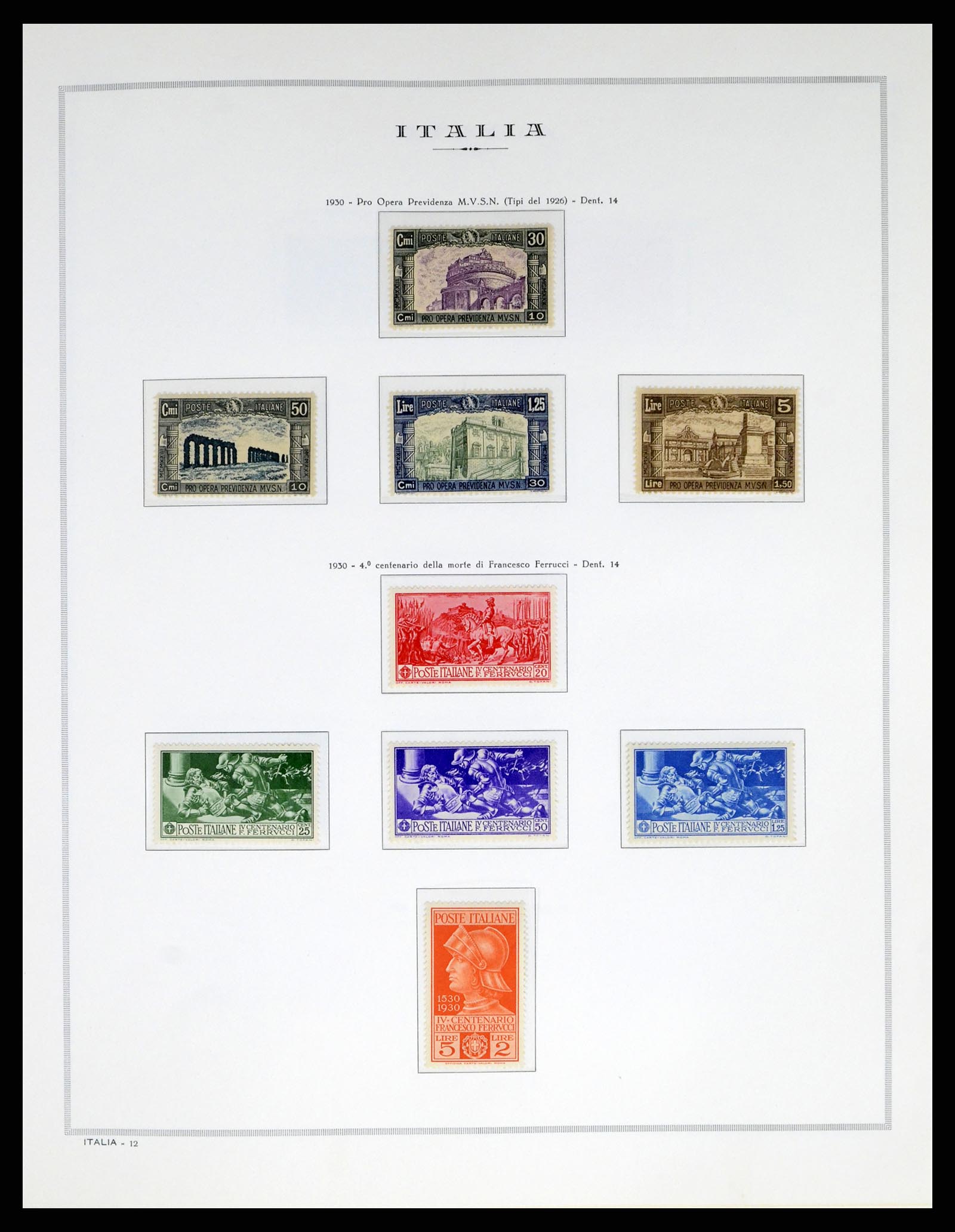 38106 0018 - Postzegelverzameling 38106 Italië 1878-1944.