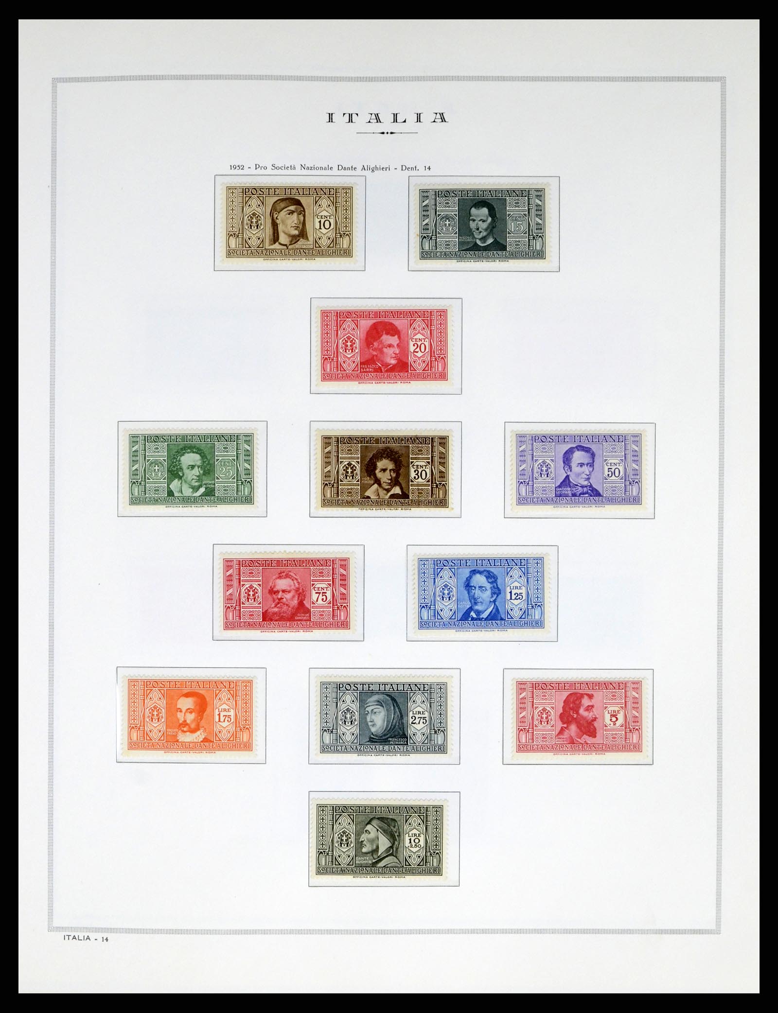 38106 0021 - Postzegelverzameling 38106 Italië 1878-1944.