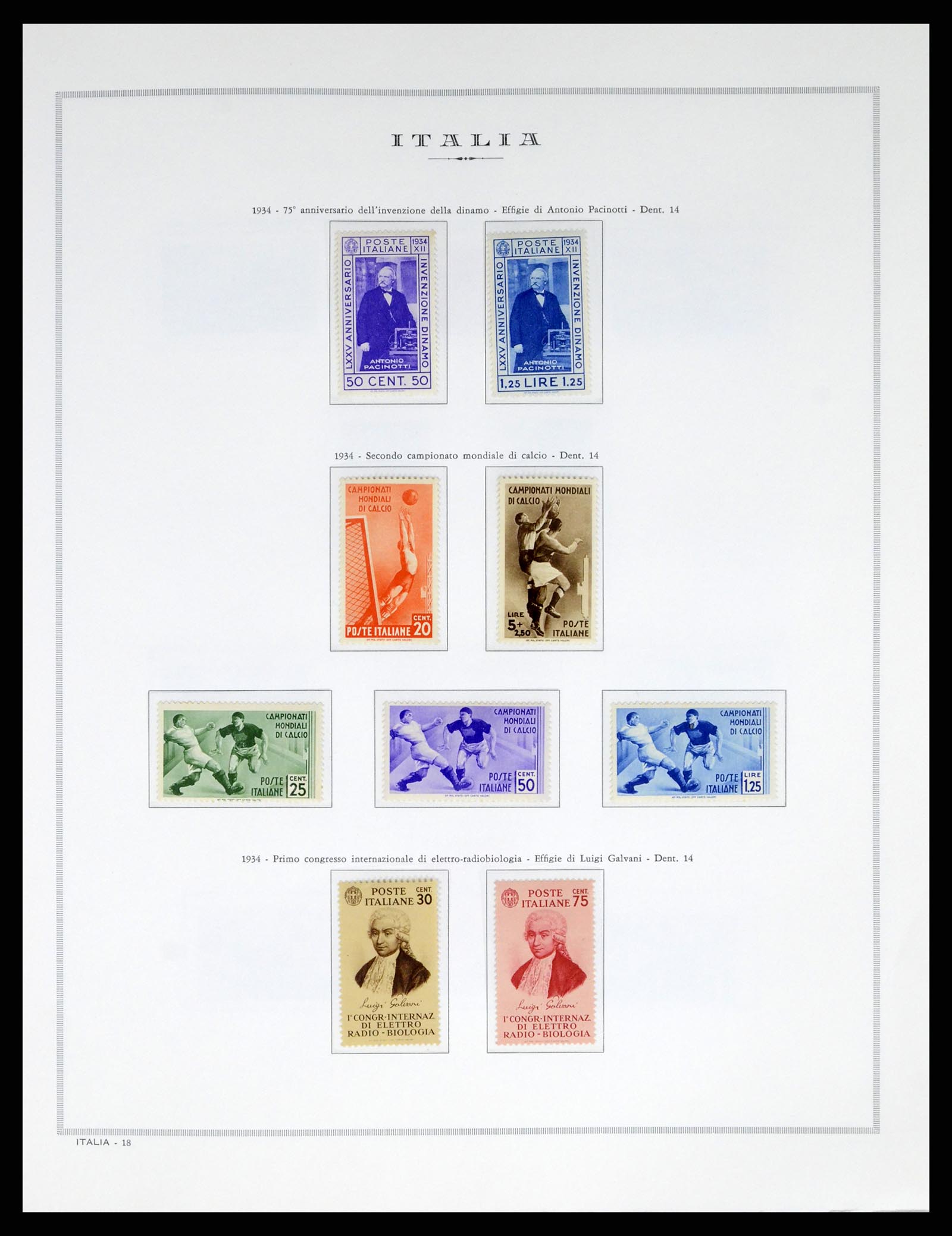 38106 0025 - Postzegelverzameling 38106 Italië 1878-1944.