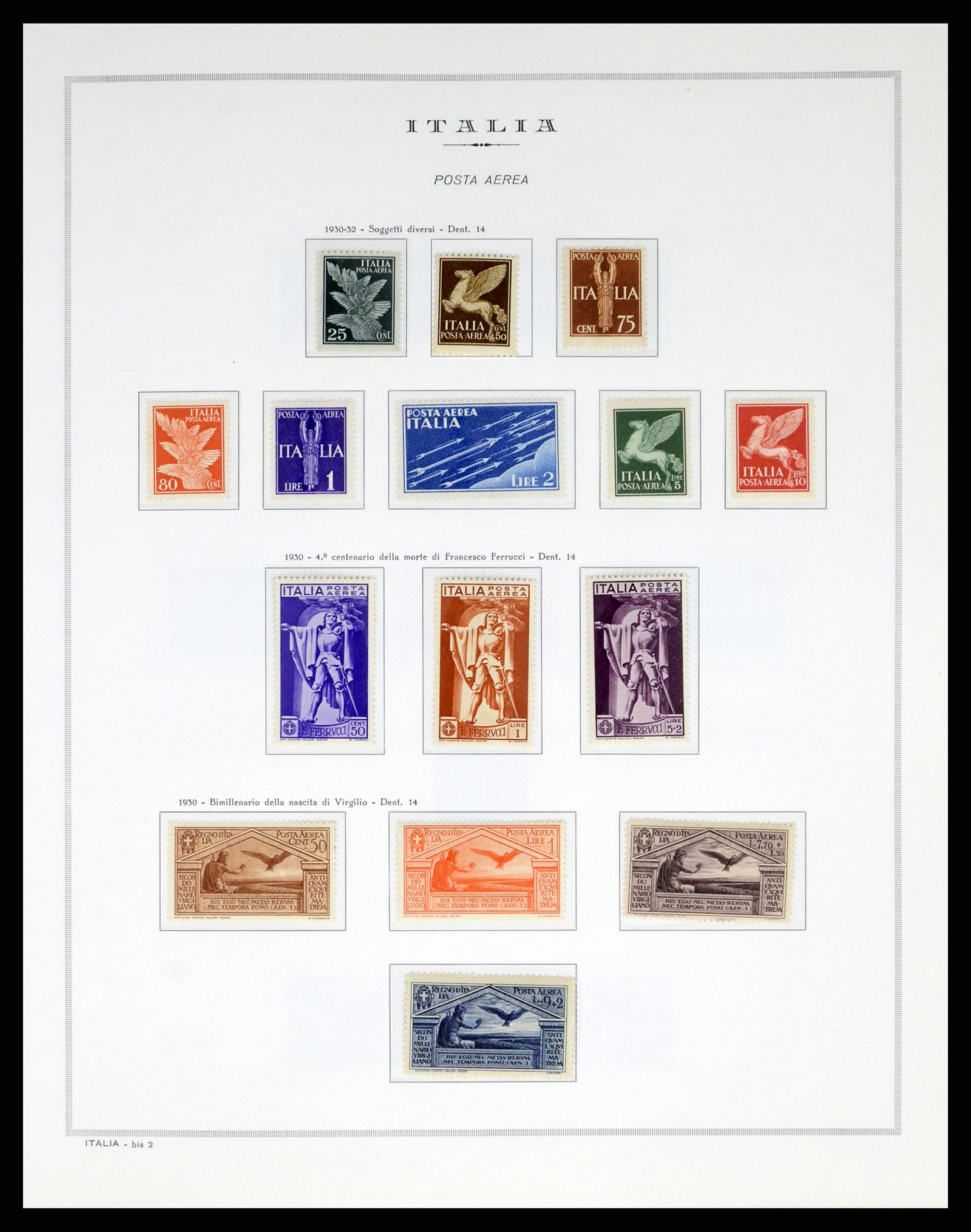 38106 0039 - Postzegelverzameling 38106 Italië 1878-1944.