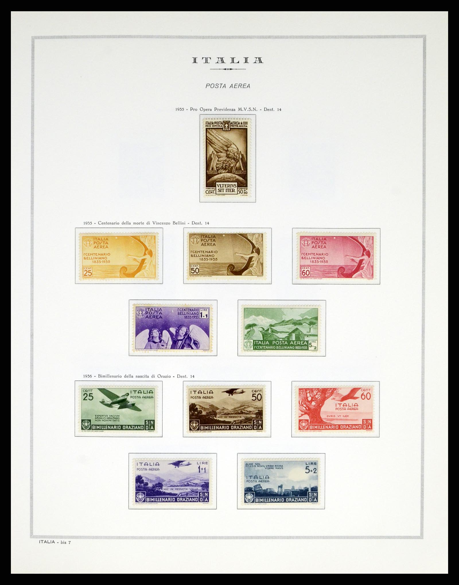 38106 0042 - Postzegelverzameling 38106 Italië 1878-1944.