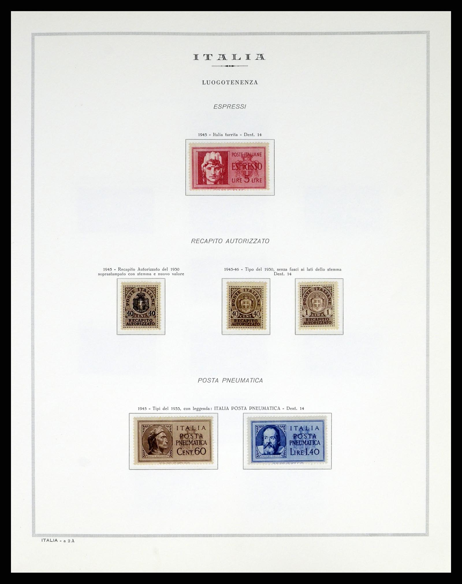 38106 0047 - Postzegelverzameling 38106 Italië 1878-1944.