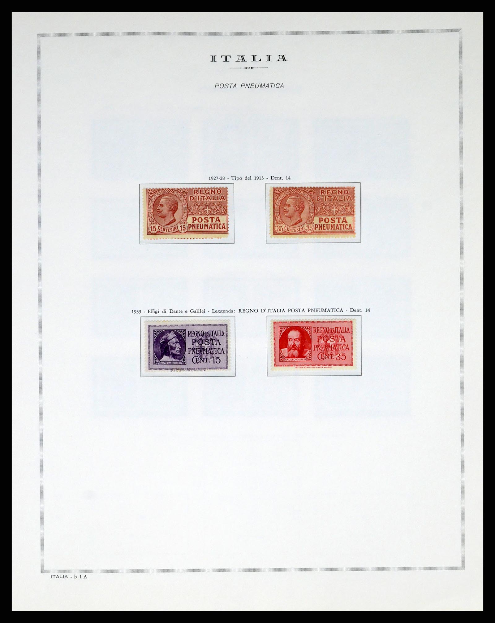 38106 0049 - Postzegelverzameling 38106 Italië 1878-1944.