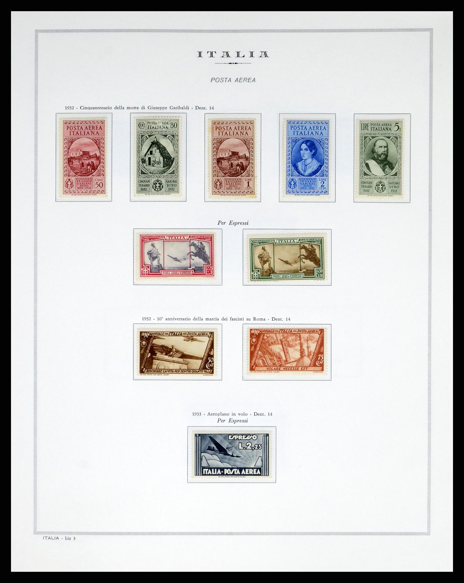 38106 0052 - Postzegelverzameling 38106 Italië 1878-1944.