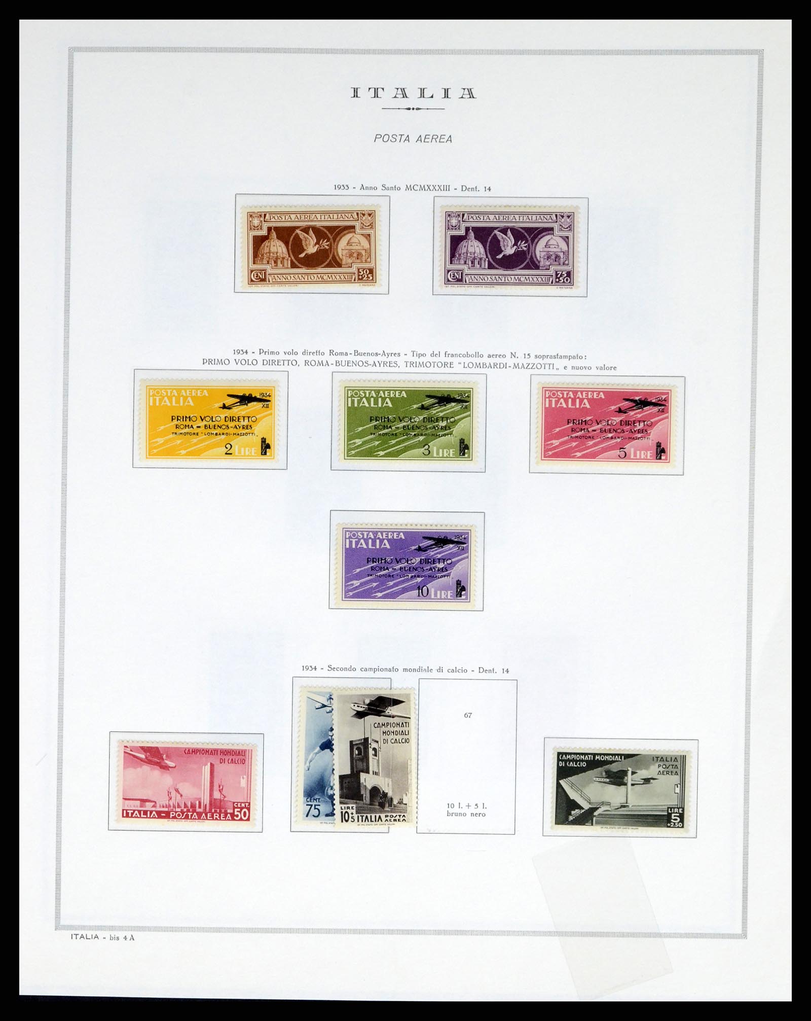 38106 0054 - Postzegelverzameling 38106 Italië 1878-1944.