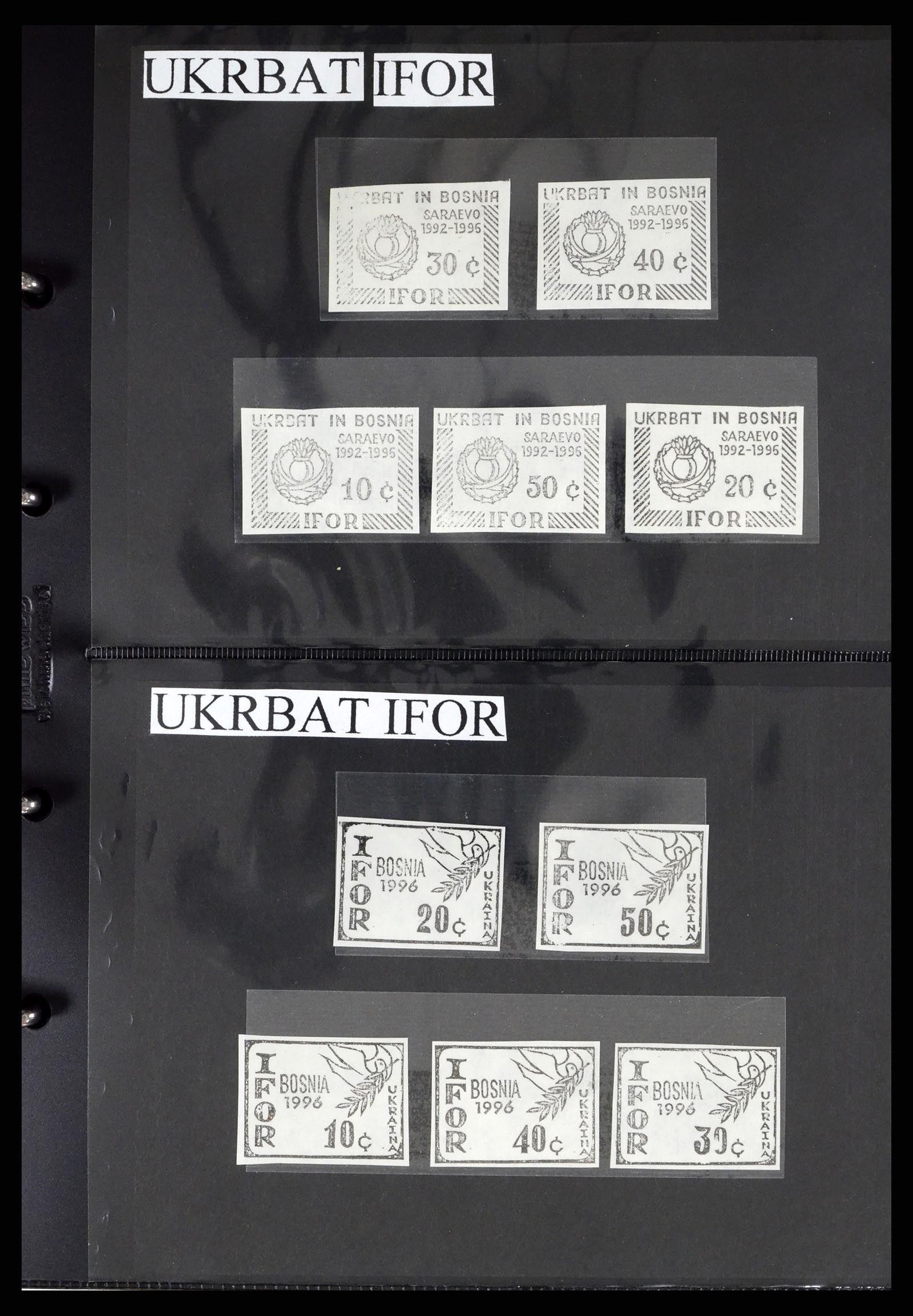 38113 0026 - Postzegelverzameling 38113 Oost Europa 1992-1996.