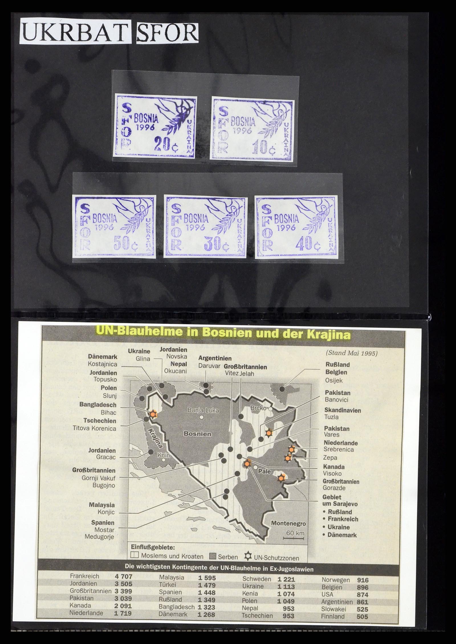 38113 0027 - Postzegelverzameling 38113 Oost Europa 1992-1996.